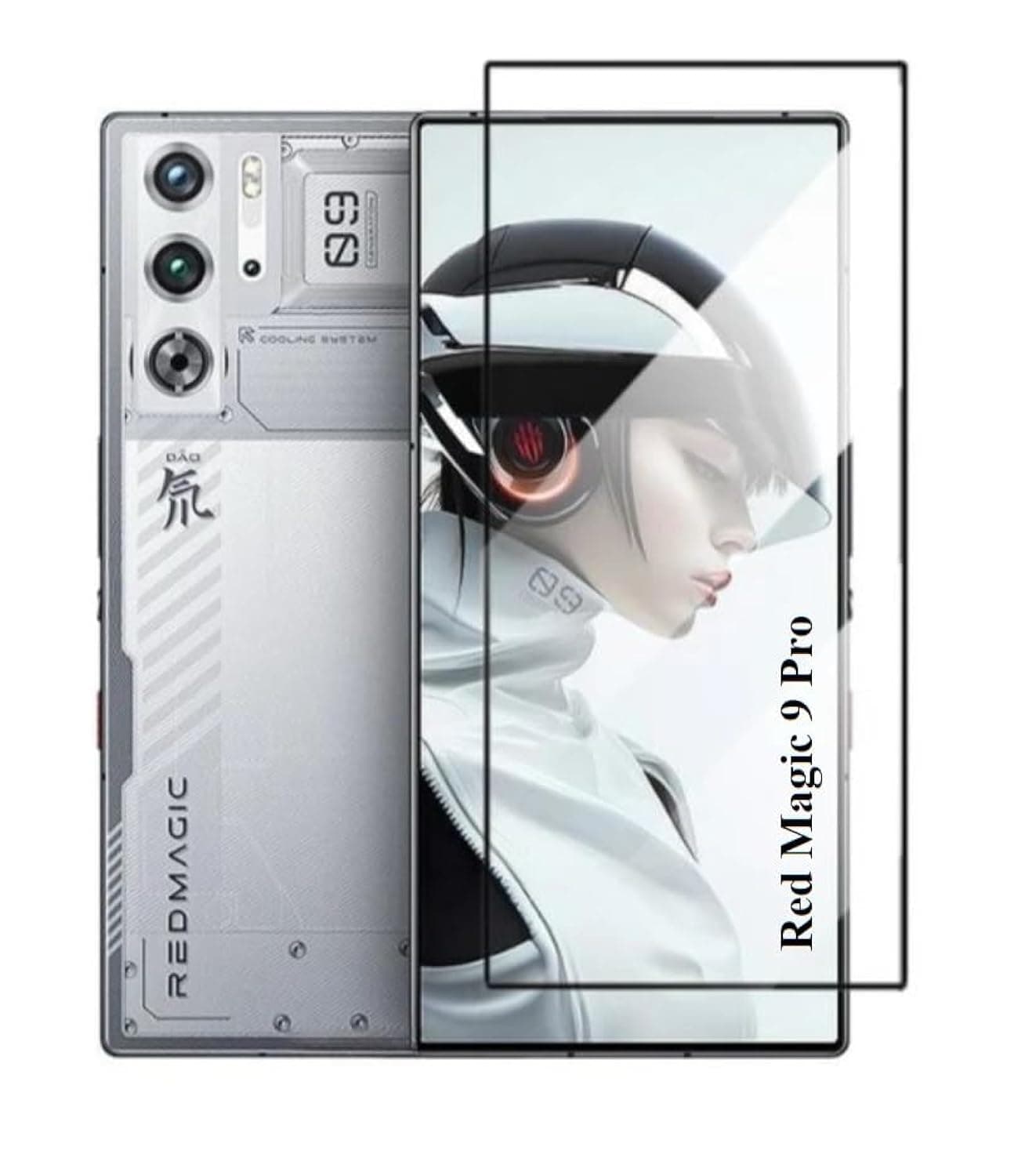 Screen Protector for Red Magic 9 Pro/Plus - Anti-Scratch, High Transparency, Anti-Fingerprint, Bubble-Free, Dust-Free Premium Tempered Glass