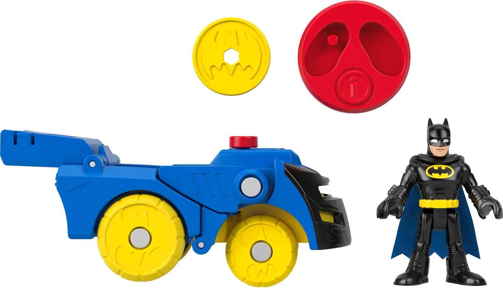 Fisher-Price Imaginext DC Super Friends Head Shifters Figure & Vehicle Set Collection