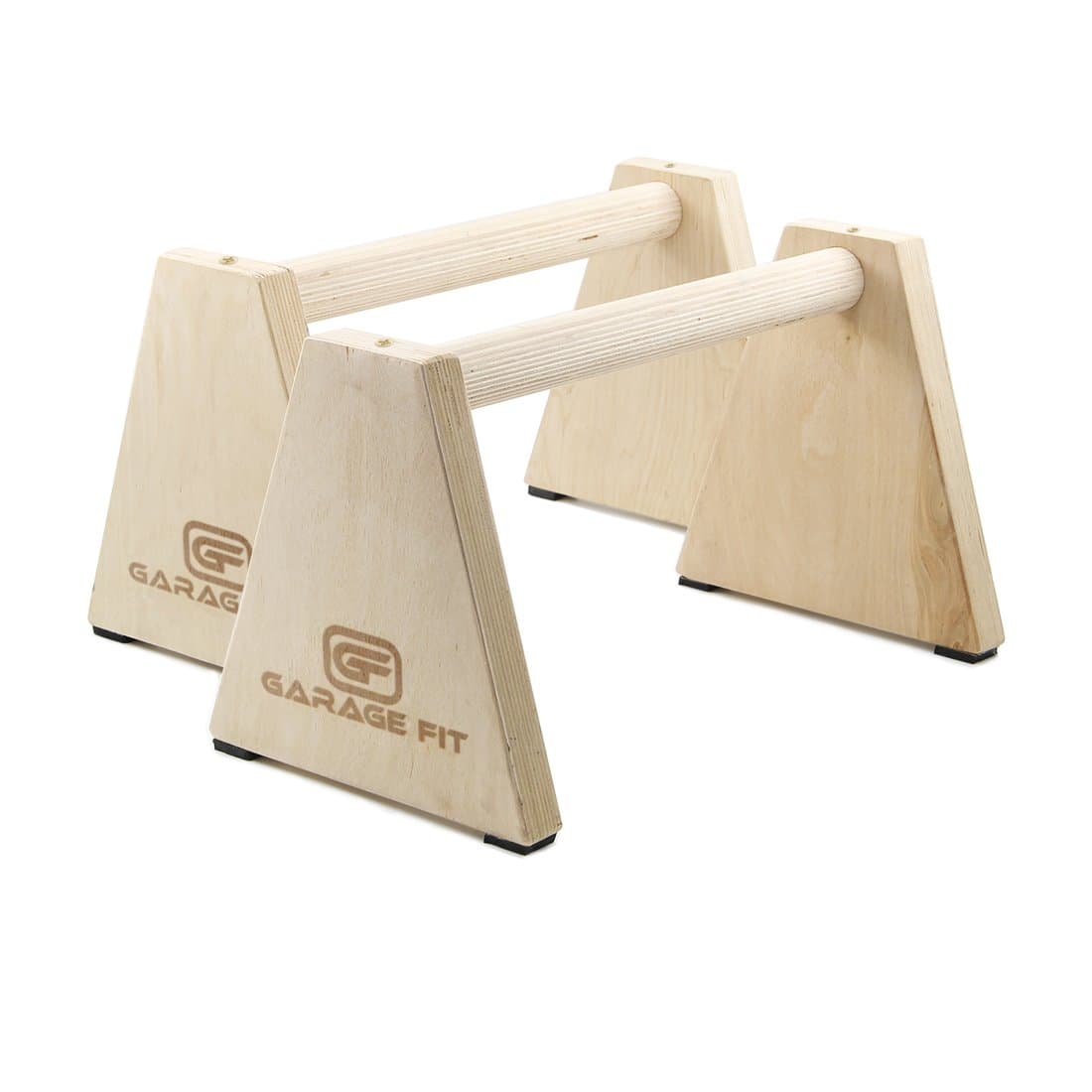Wood Parallette Set, Push Up Bars, Push Up Stand, Handstand Bars, Wooden Parallettes 10"x17.5"