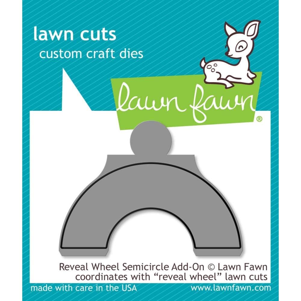 Dies - Reveal Wheel Semicircle Add-On (LF1909)