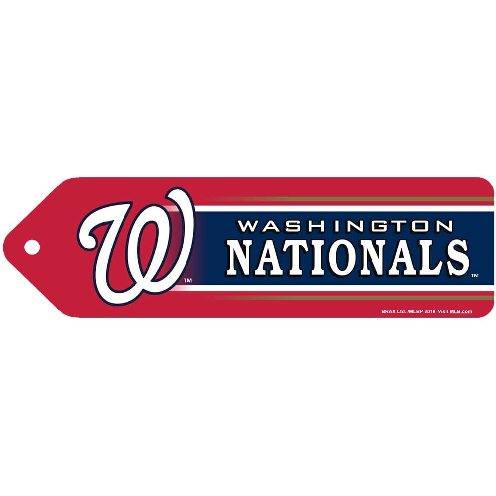 MLB Washington Nationals 3D Bookmarks, 4-Pack