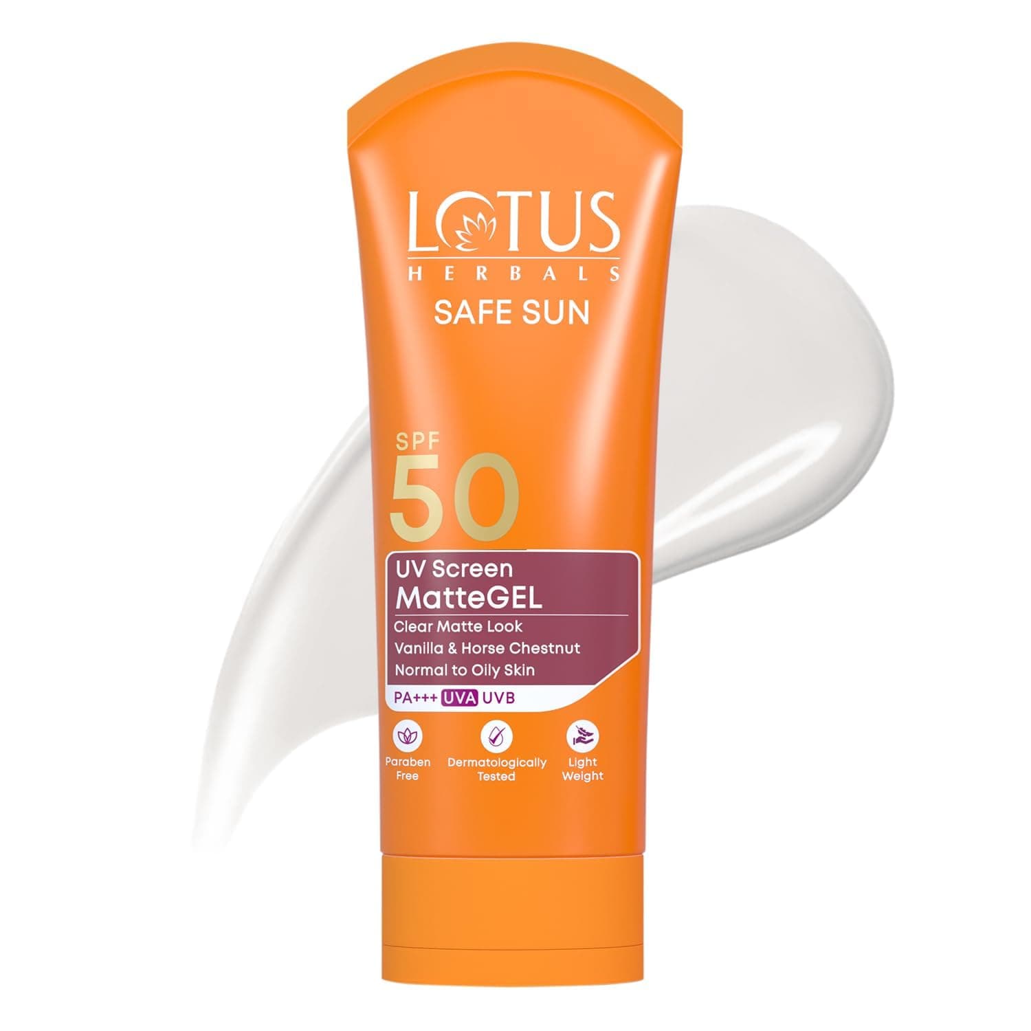 Herbals Safe Sun Uv Screen Matte Gel SPF 50 50g