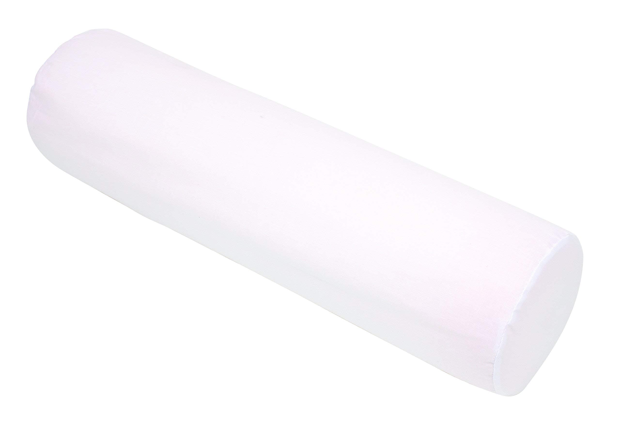 Carex Cervical Pillow with Memory Foam for Neck Support and Neck Pain Relief - Orthopedic, Ergonomic Neck Roll Pillows for Sleeping on Your Back or Side