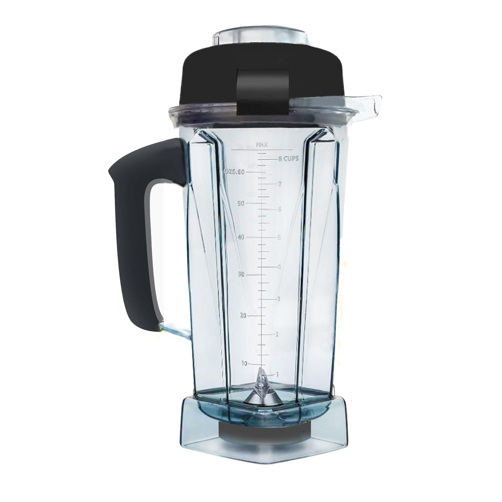 Blender Pitcher 64oz, Compatible with 5200 5000 5300 6300 VM0101 VM0103 VM0197 Classic/Commercial Series, Blender Container Jar Cup,Updated Prevents Rust and Leaks,10 Years Warranty