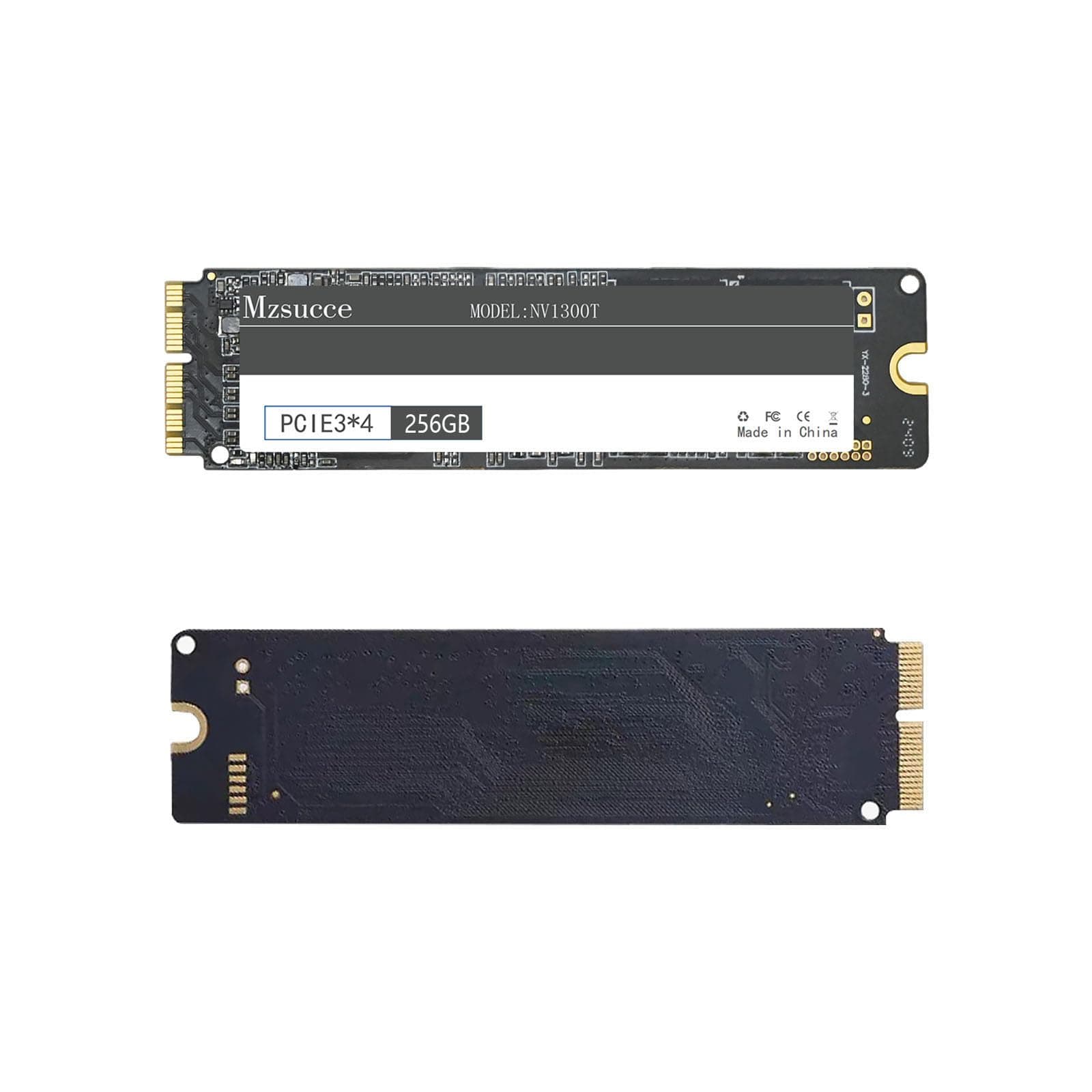 256GB SSD for MacBook Pro A1398 A1502(2013-2015)/ MacBook Air A1466 A1465(2013-2017) SSD NVMe PCIe Gen3x4,High-Performance Internal SSD, Expanded Upgrade and Storage for MacBook Pro. (GB, 256)