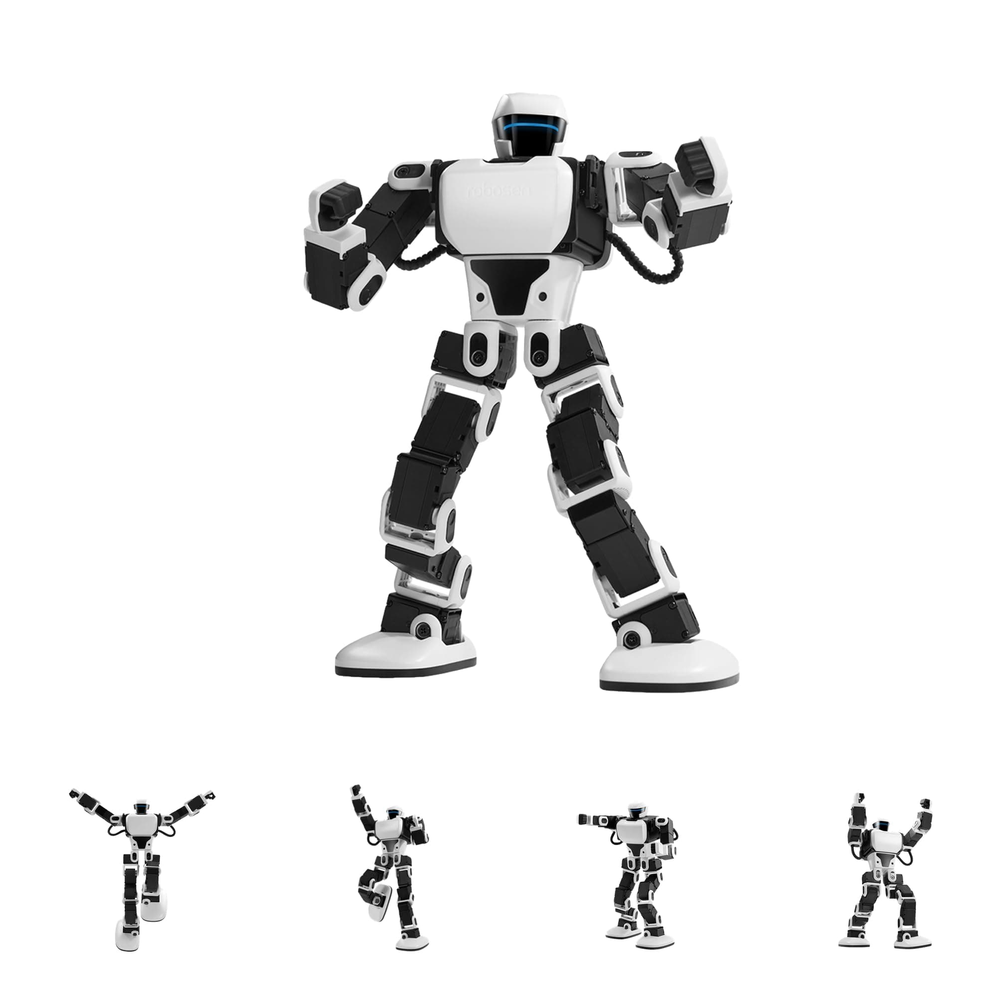 Robosen Interstellar Scout K1 Series - Next-Gen Family Entertainment Robot, Voice-Controlled, Programmable Bipedal Humanoid with Manual and Block-Based Programming, Lightweight and Portable