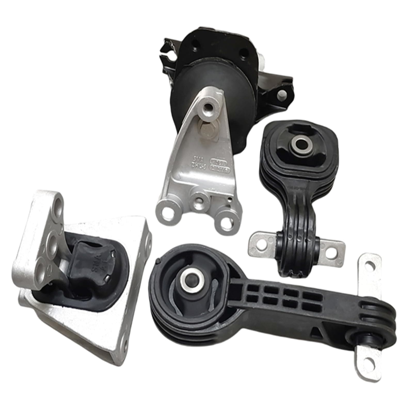 Engine Motor and Trans Mount 4 pcs Compatible with 2006 2007 2008 2009 2010 Honda Civic 1.8L Replacement for A4546 A4530 A4534 A4543