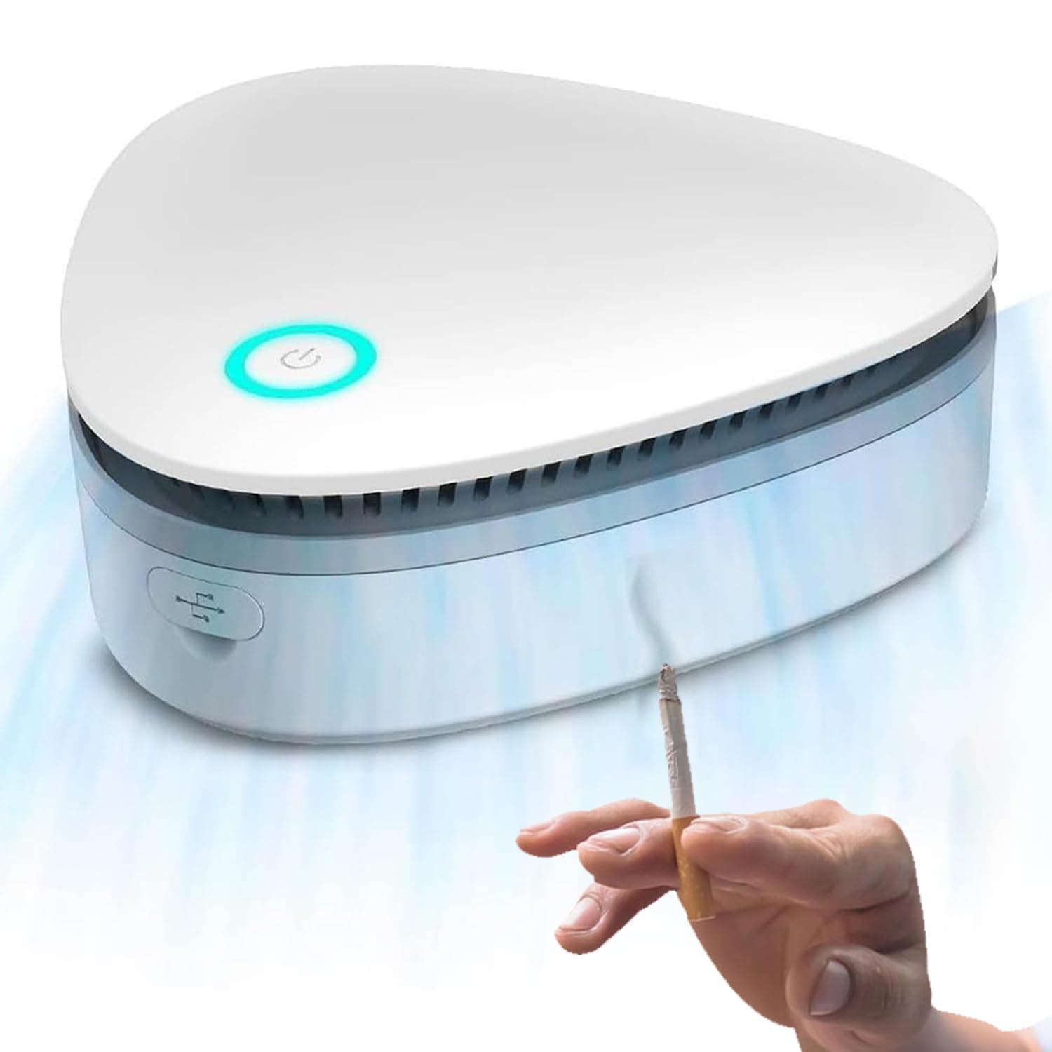 VORAE Ozzie Smoke Odour Remover Machine for Smoke Smell, Wireless Portable Odor Eliminator Machine, Smoke Air Purifiers For Home Office Car, VORAE 14410221