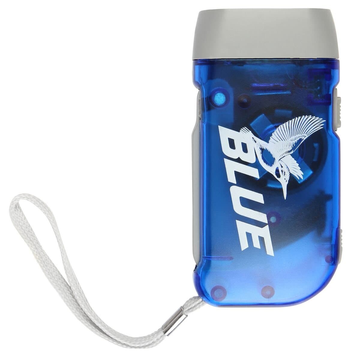 AndAlso Hand Pressing Flash Light - No Battery No Bulb, Simply Shake to Recharge