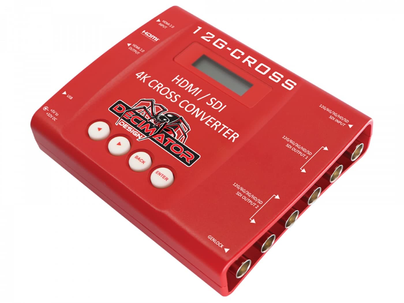 Decimator 12G-CROSS HDMI/SDI 4K Cross Converter