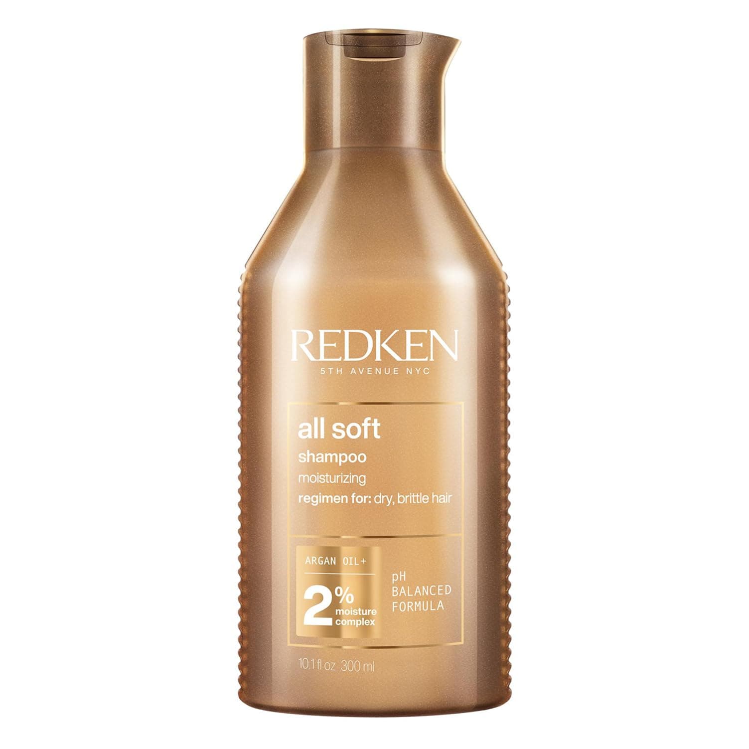 REDKEN Shampoo, For Dry Hair, Argan Oil, Intense Softness and Shine, All Soft