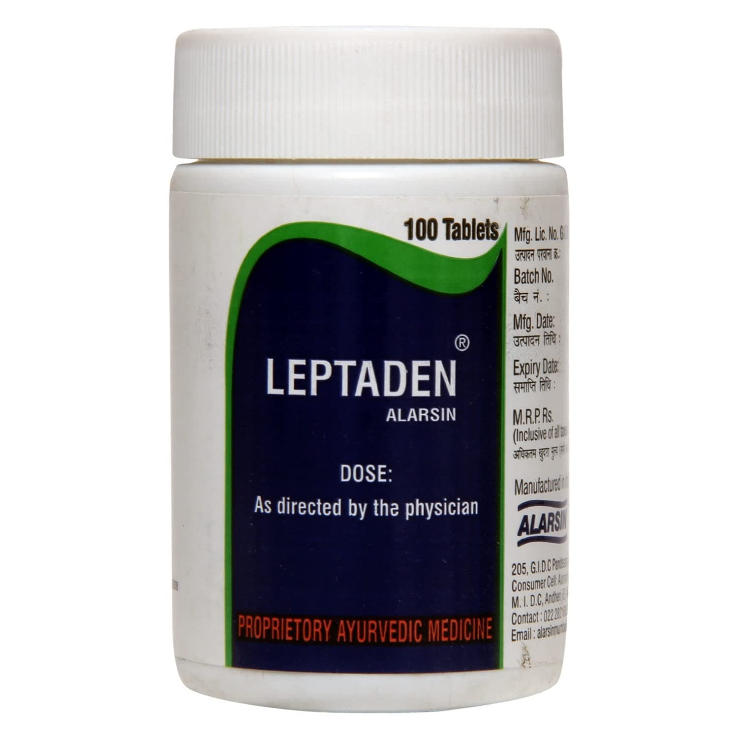 Leptaden - Bottle of 100 Tablets