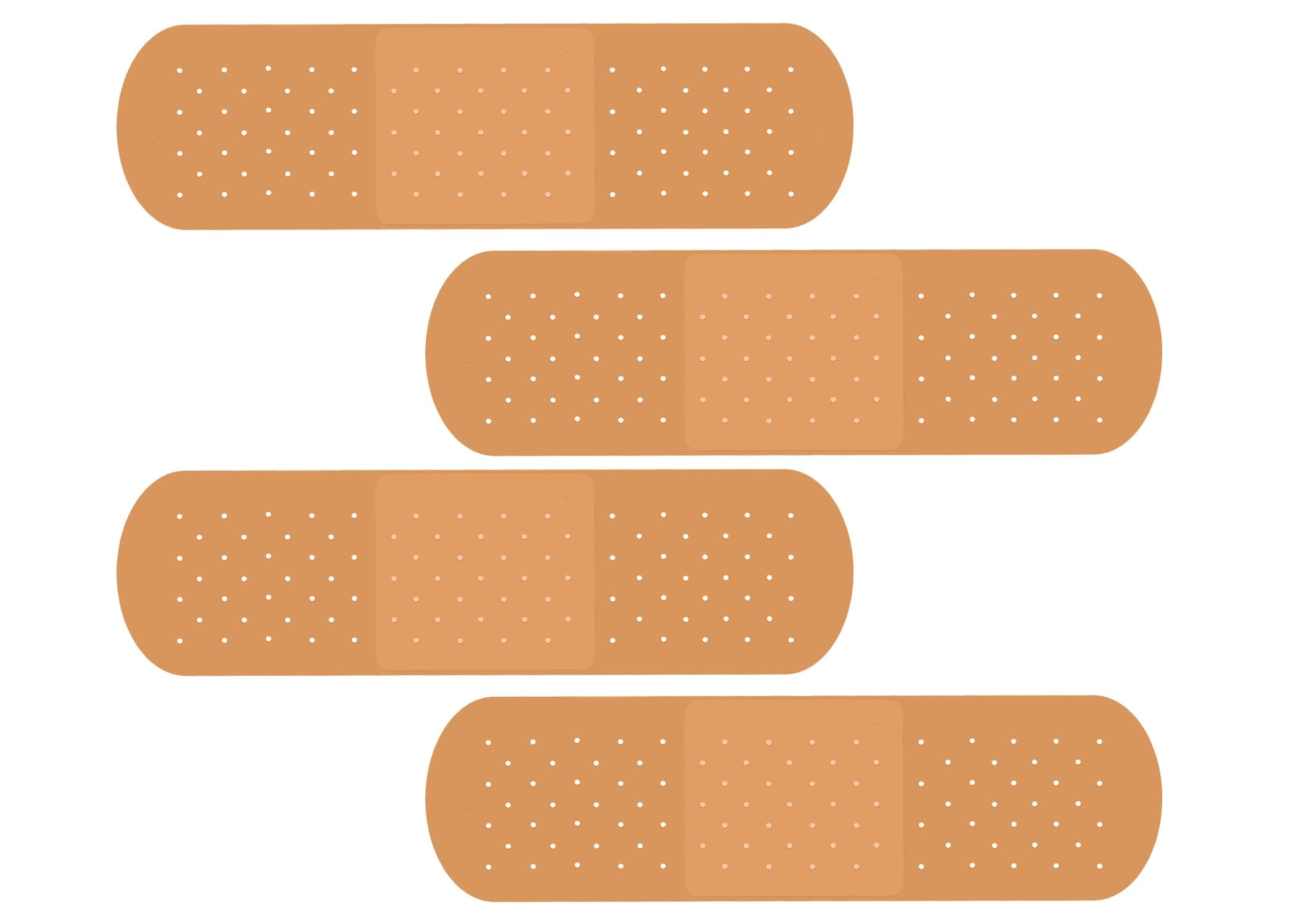 Rogue River Tactical Large Funny Ouch Band Aid Bandage Bumper Sticker Truck RV Boat Window Auto Car Decal Dent Ding (4)