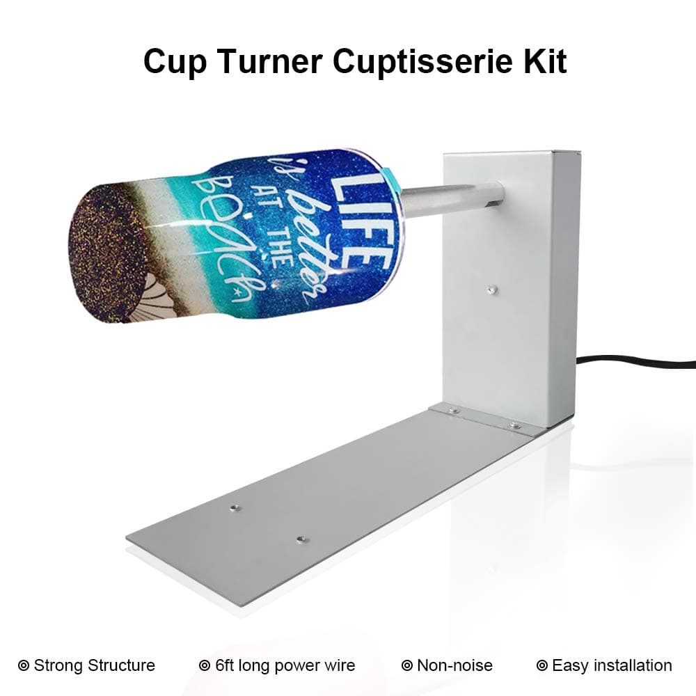 Cup Turner cuptisserie kit for Glitter epoxy tumblers & Cups
