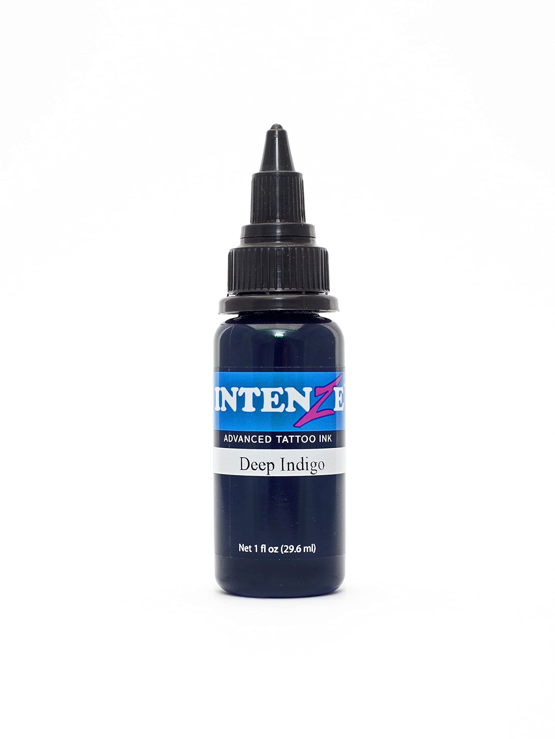 Color Blue 30ml- Deep Indigo -The Origin.:Colorful&Absolutely Sterile Tattoo ink vegan Tattoo ink for vibrant permanent tattoo, Stick&Poke tattoo ink with perfect consistency
