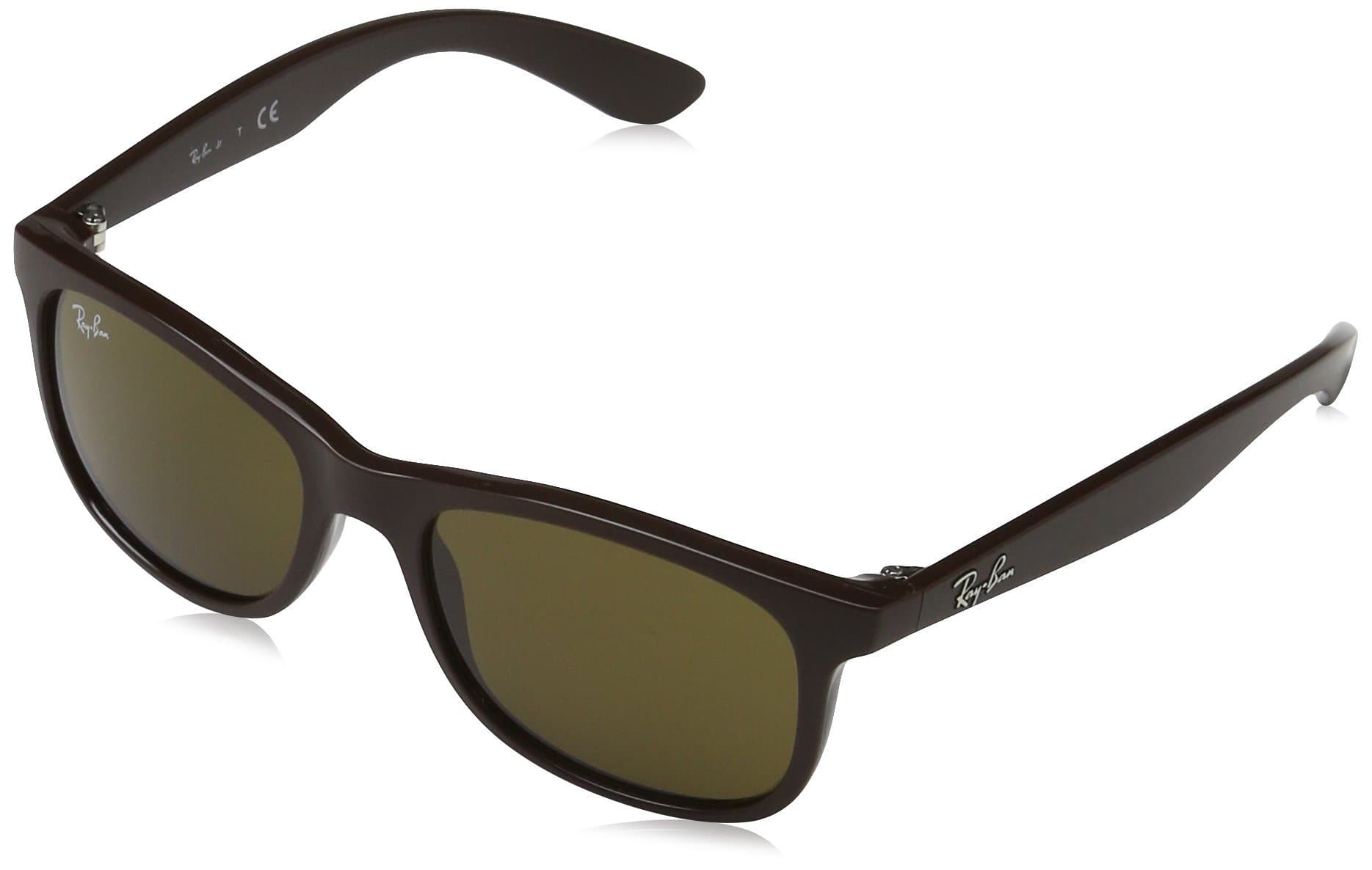 Ray-Ban Junior unisex-child RJ9062S Rectangular Kids Sunglasses