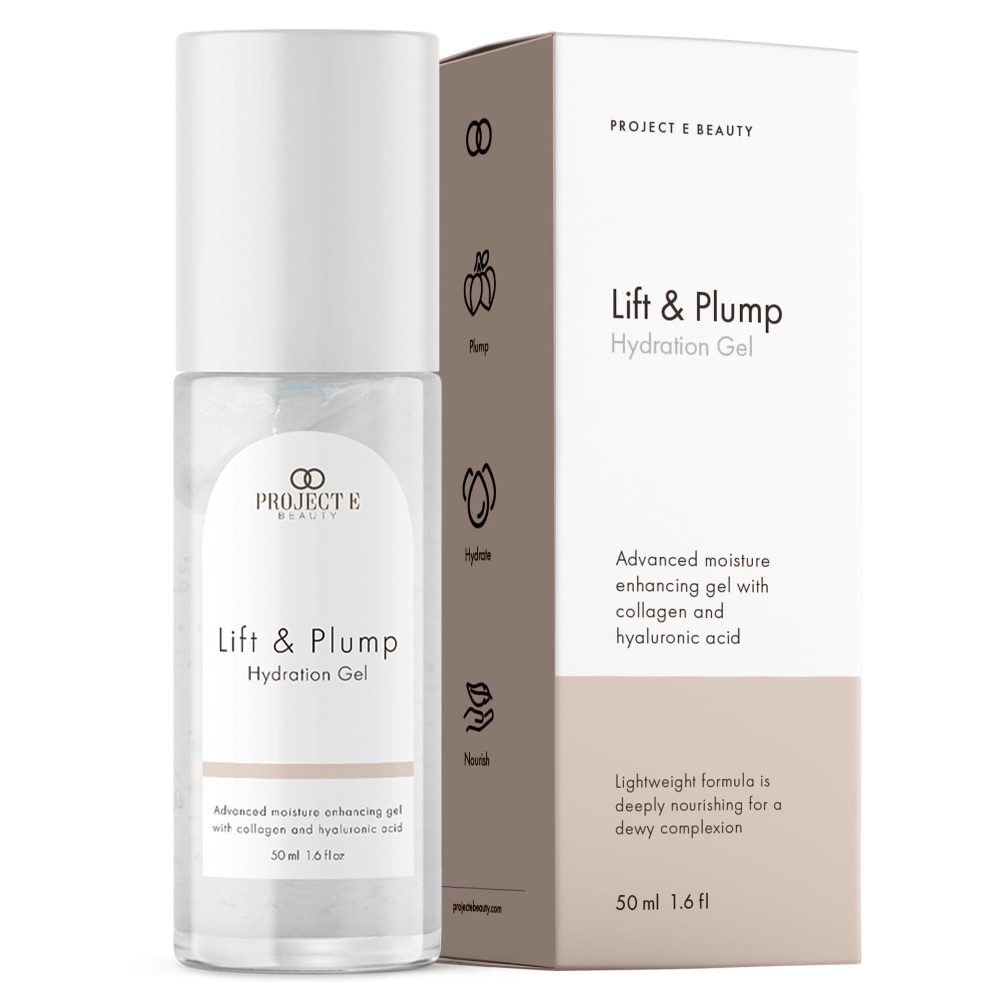 Lift & Plump Hydration Gel | 24-Hour Hydration | Anti-Aging Pore Tightening Treatment | Hydrating & Moisturizing Facial Skincare | Fine Lines and Wrinkles | For All Skin Types