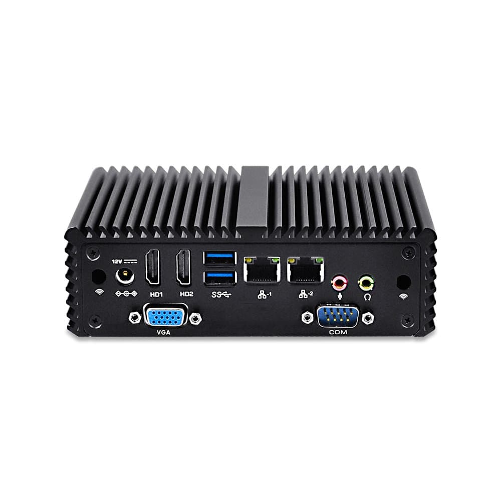 Mini Pc With Hdmi Mi3150N Intel Celeron J3160 AES-NI Quad Core 1.6Ghz Cpu, 8Gb Ddr3 Ram 240Gb Ssd Wifi, Dual Nic,3 Display,Windows 10 Linux Ubuntu Pfsense
