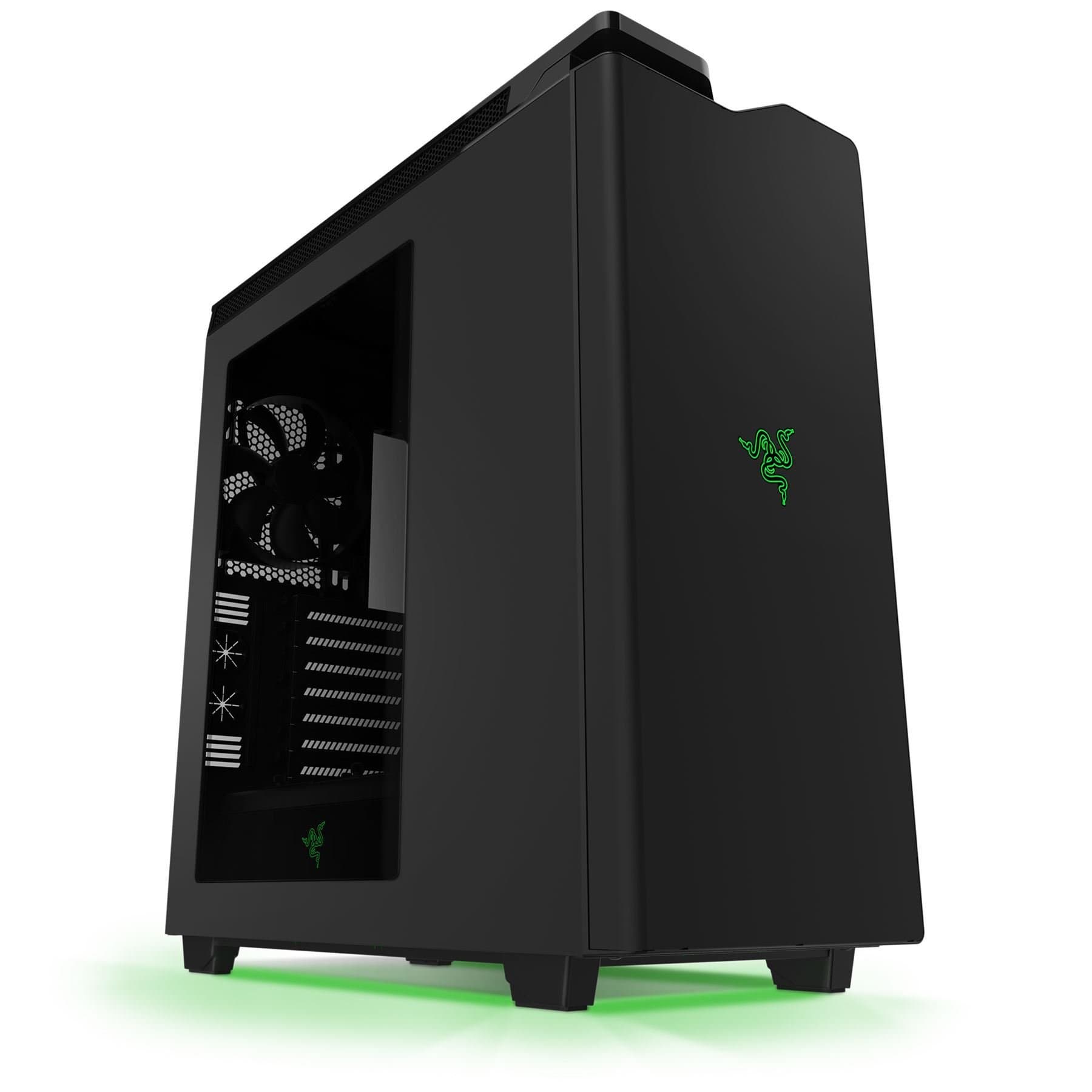 NZXT H440 Razer Edition Gaming Mid Tower (Matte Black)