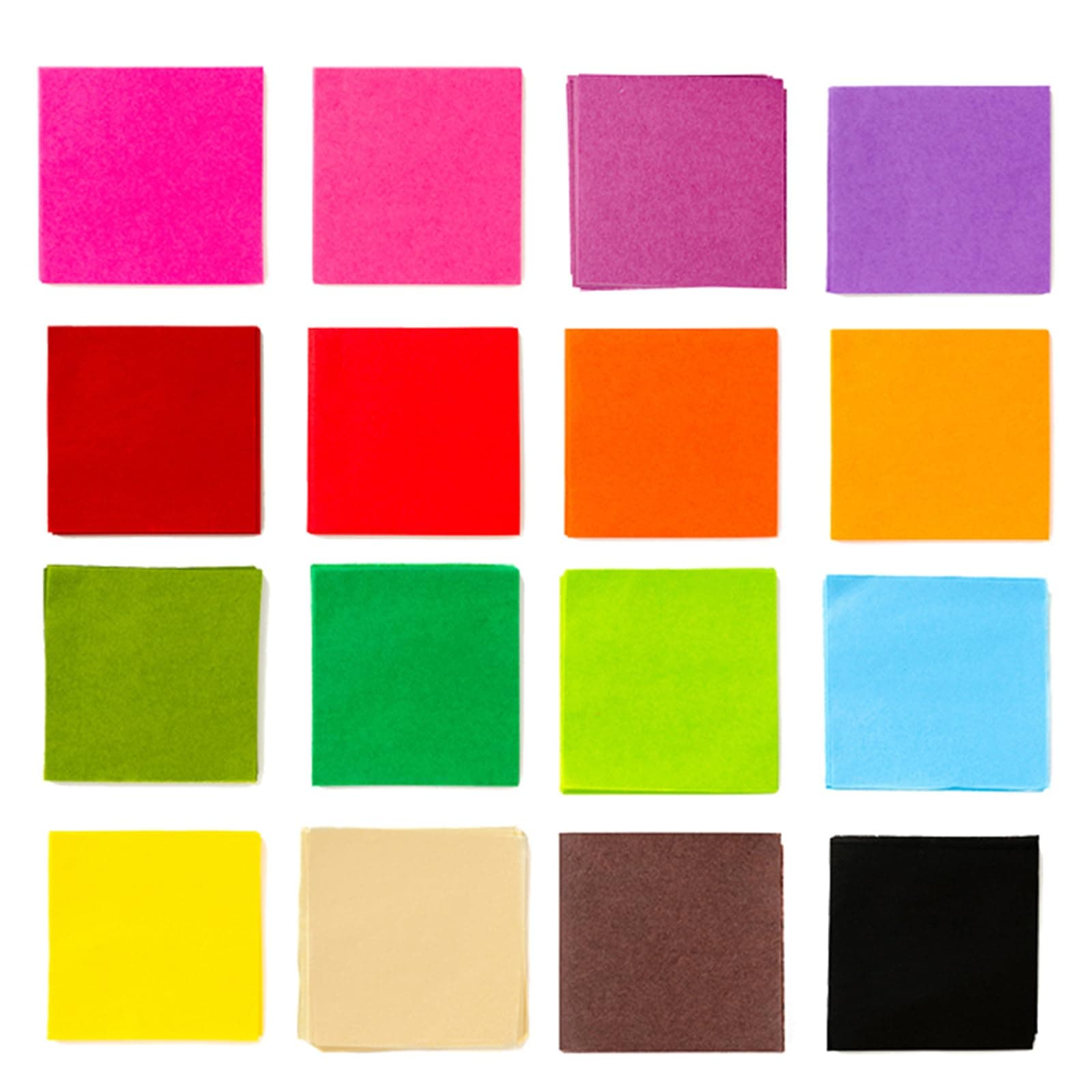 Exquiss 1600 Pcs Autumn Leaf Colors Fall Colors Fall Foliage Tissue Paper Squares 2 x 2 Inch for Leaf Suncatcher Craft Scrunch Art Tree Craft Leaf Art Paper Rolling DIY Craft