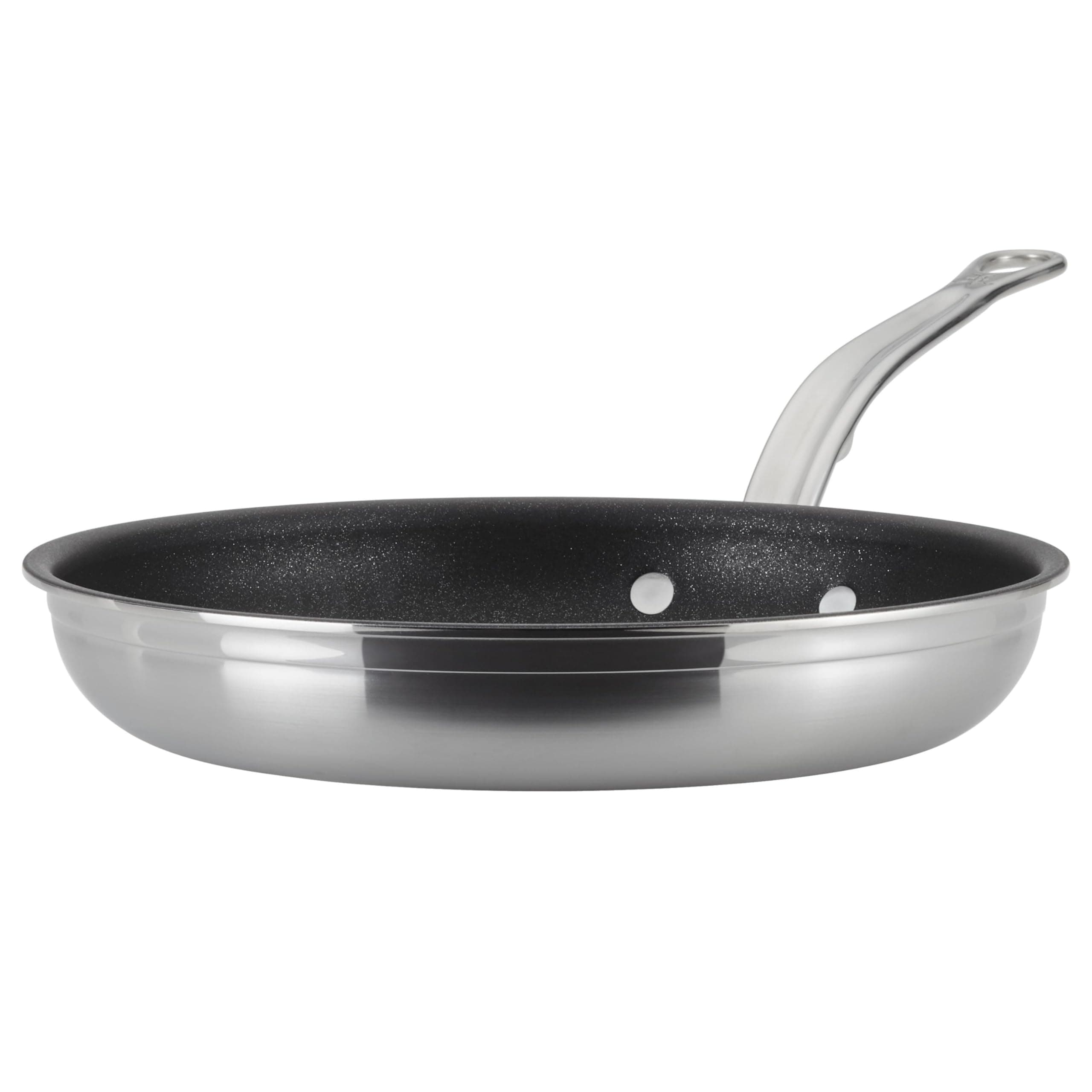 Hestan - ProBond Collection - TITUM 100% Triple Bond Non-Stick Stainless Steel Fry Pan, Induction Free, PFOA Free (11")