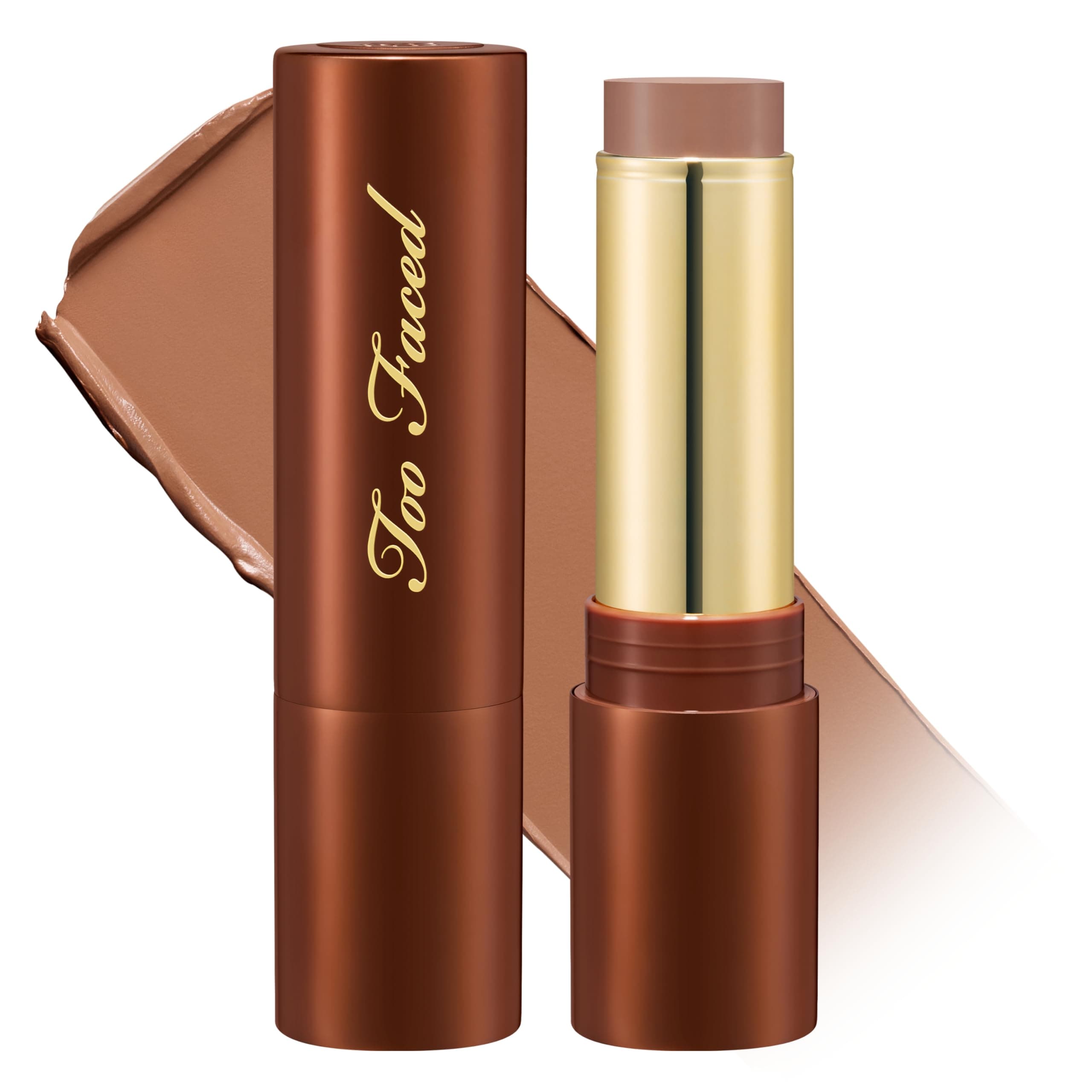 Too Faced Chocolate Soleil Melting Bronzing & Sculpting Stick | Cream, Lightweight + Vegan, 8.3gr