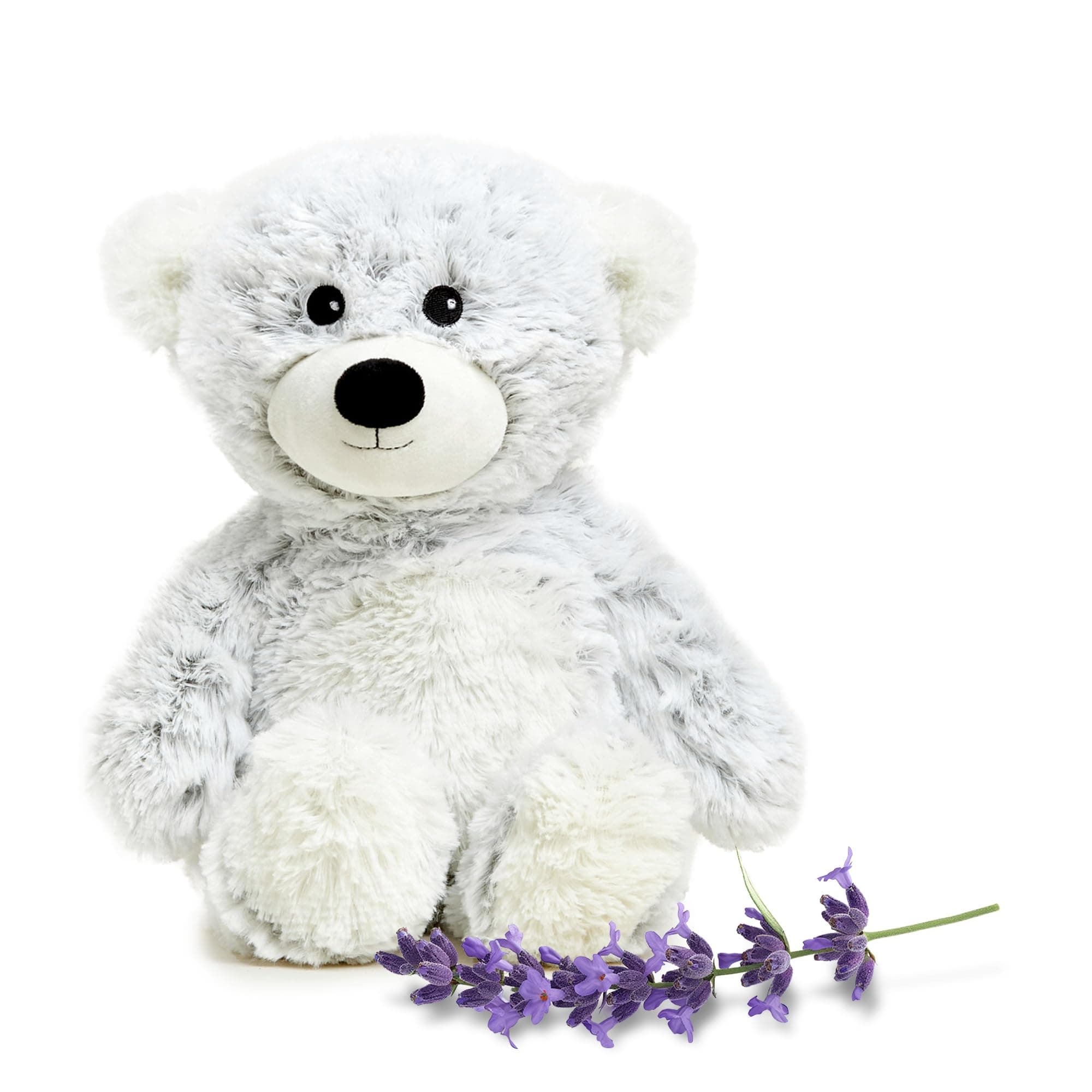 microwavable French Lavender Scented Blue Marshmallow Bear