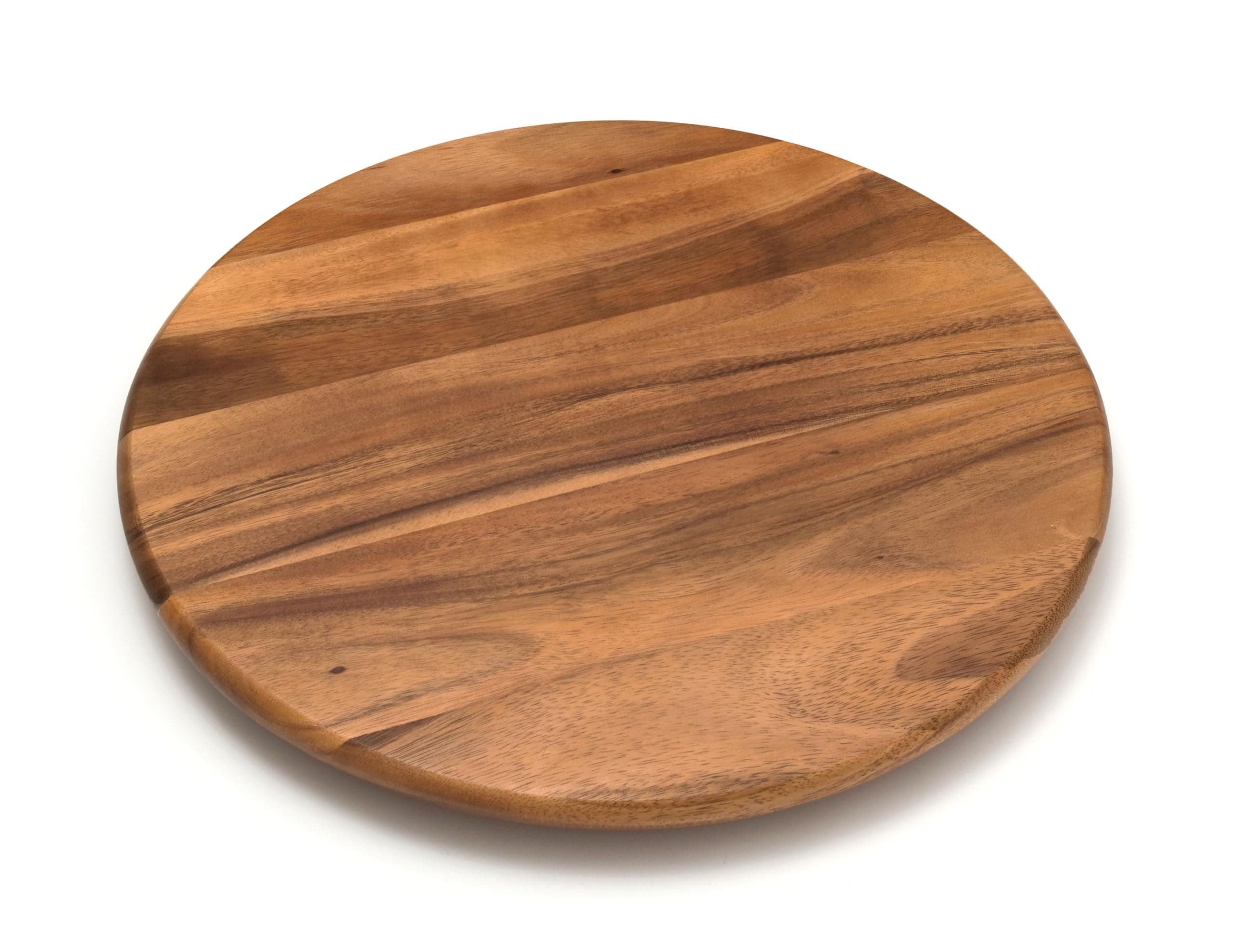 Lipper International Acacia Wood 18" Lazy Susan Kitchen Turntable