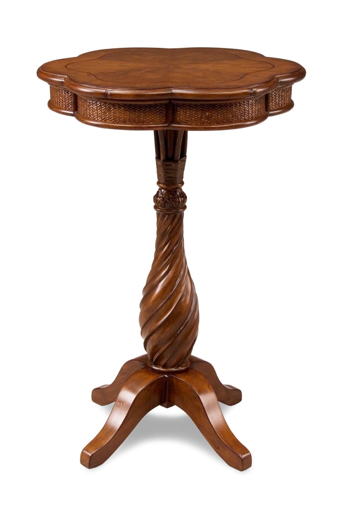 Leick Twist Pedestal Table