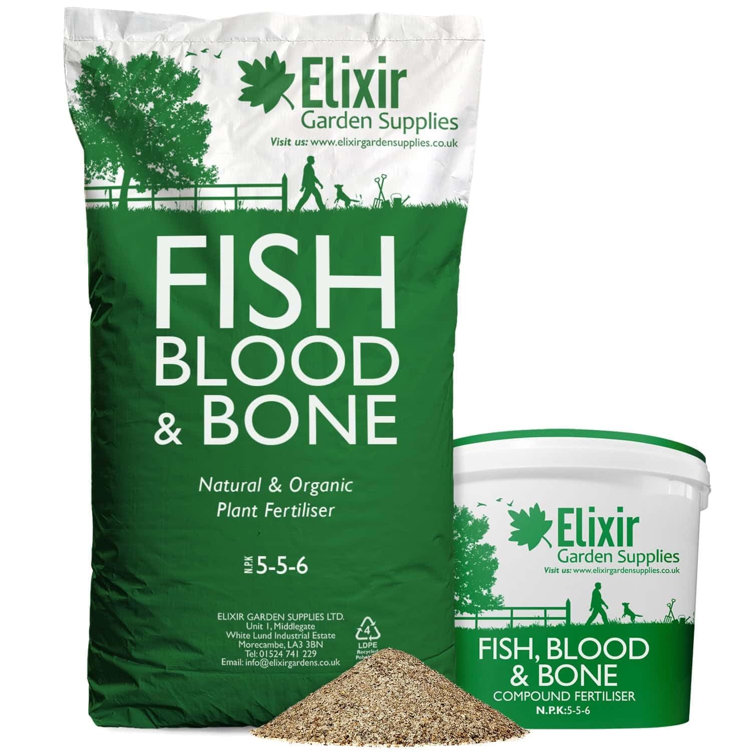 Elixir Gardens Fish, Blood and Bone Organic-Based Fertiliser