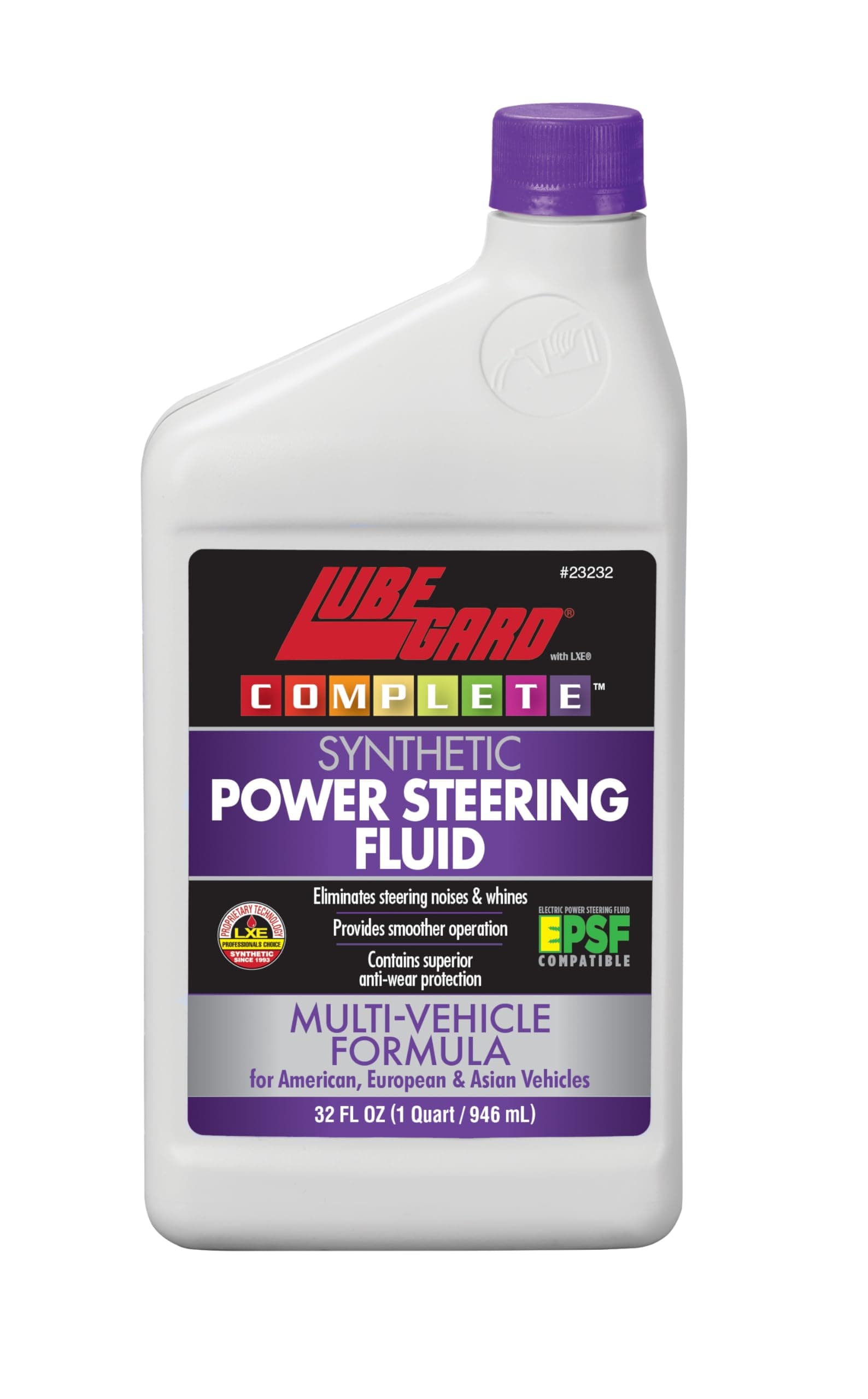23232 Complete Synthetic Power Steering Fluid, 32 fl. oz.