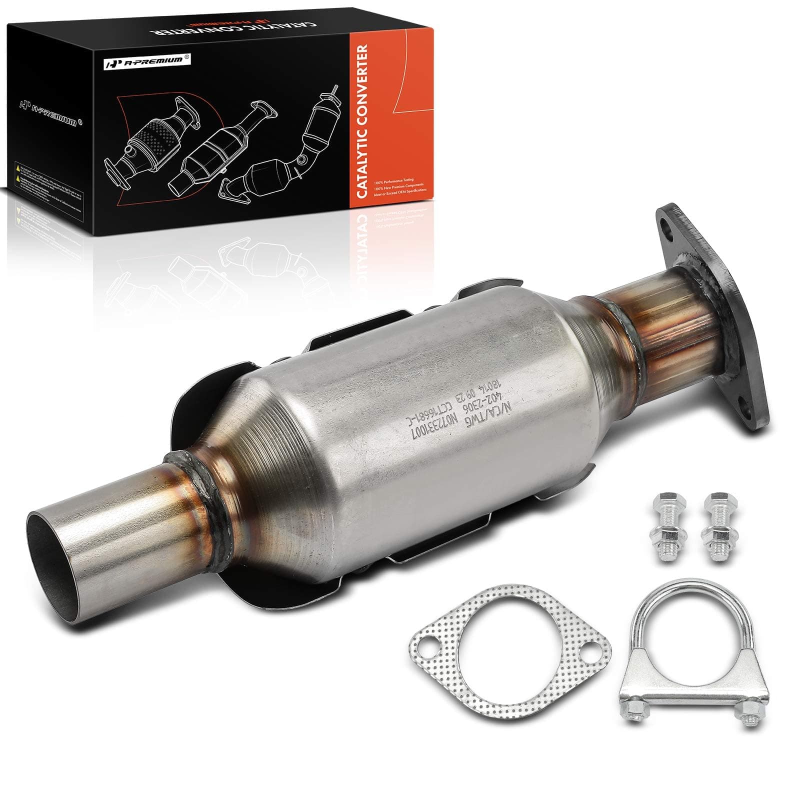 A-Premium Catalytic Converter Direct-Fit Compatible with Kia Soul 2012-2019, Rio 2012-2017 & Hyundai Accent 2012-2017, 1.6L, EPA Compliant, Replace# 286002K340, 28600B2310