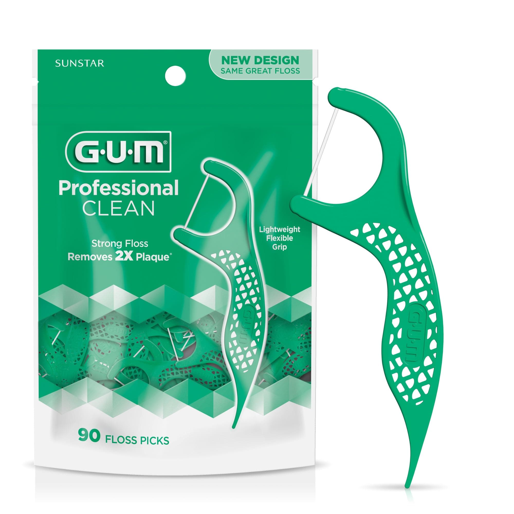 Sunstar 893F GUM Mint Flavor Professional Clean Flosser