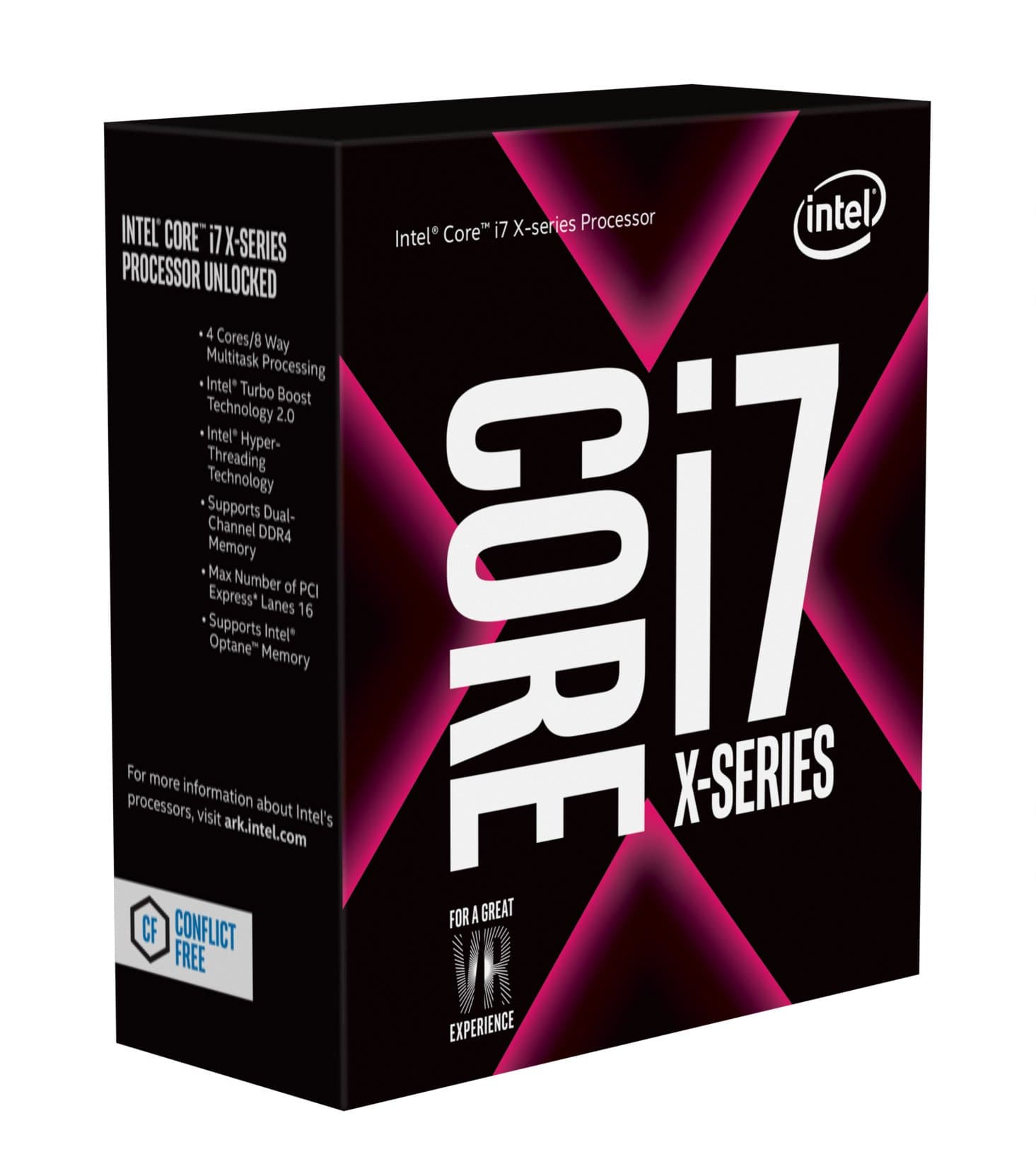 Intel Core i7-7740X 4.30 GHz LGA 2066 CPU Box - Black