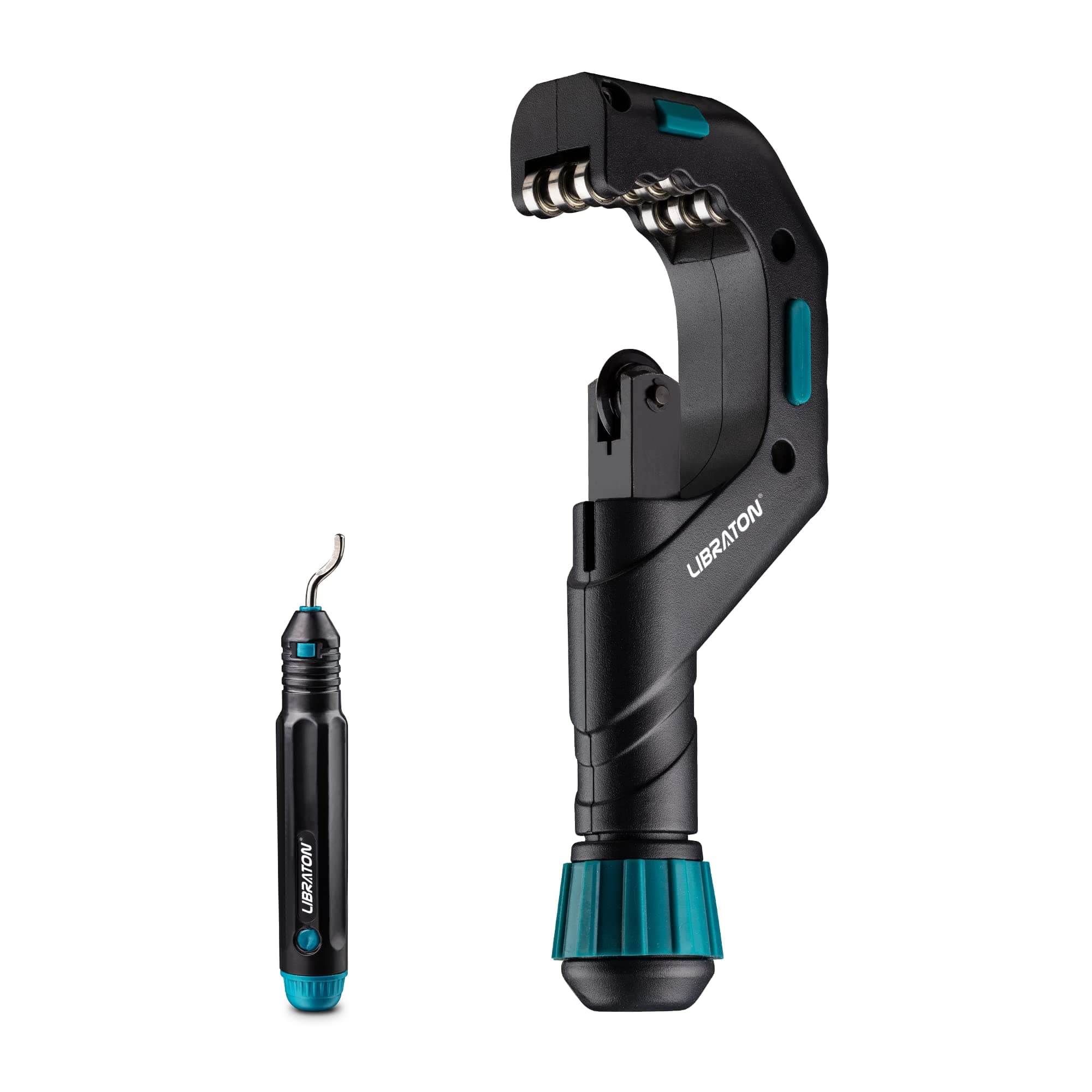 Libraton Copper Tube Cutter 1/4" to 2-3/4", Tube Cutter, Heavy-duty Tubing Cutter for Copper Pipe with Deburring Tool