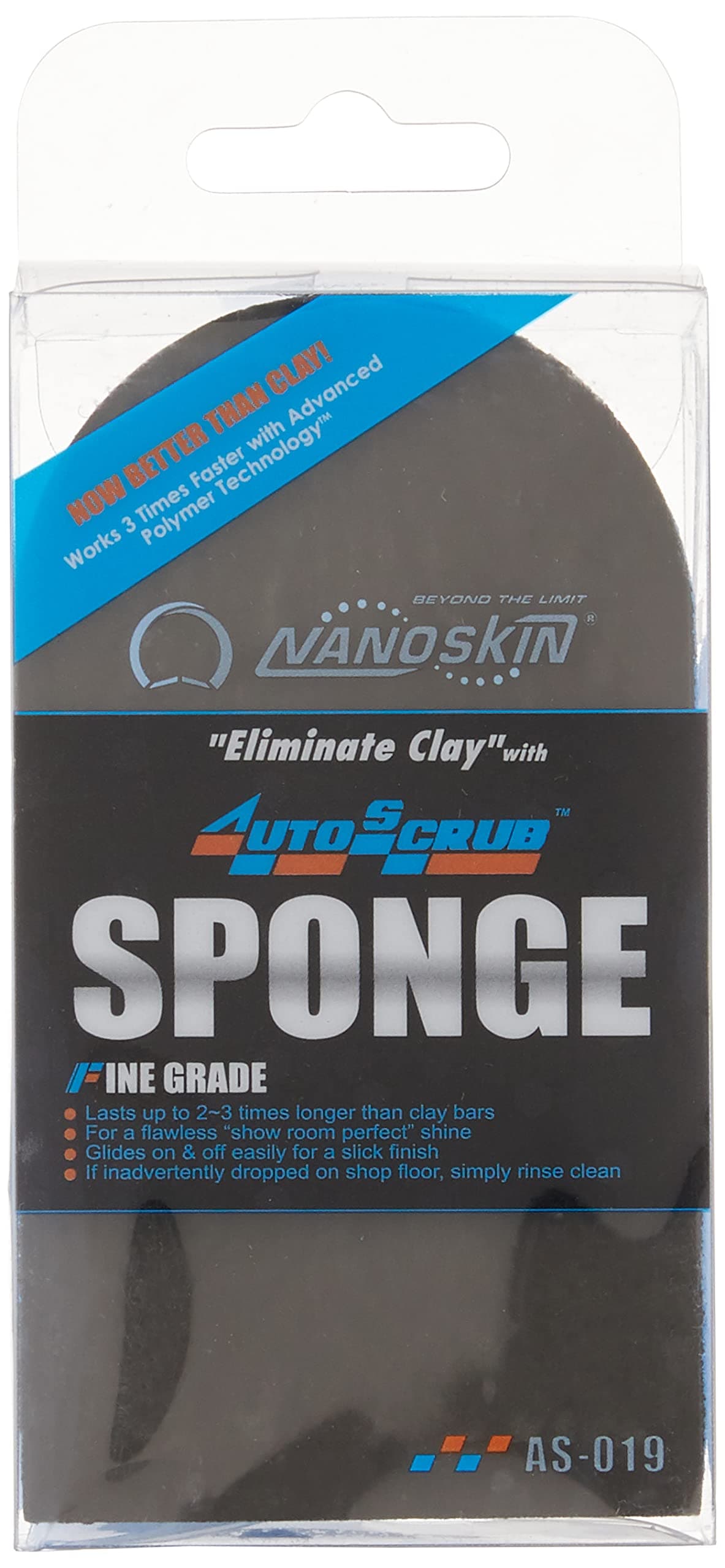 (AS-019) AutoScrub Fine Grade Sponge by Nanoskin
