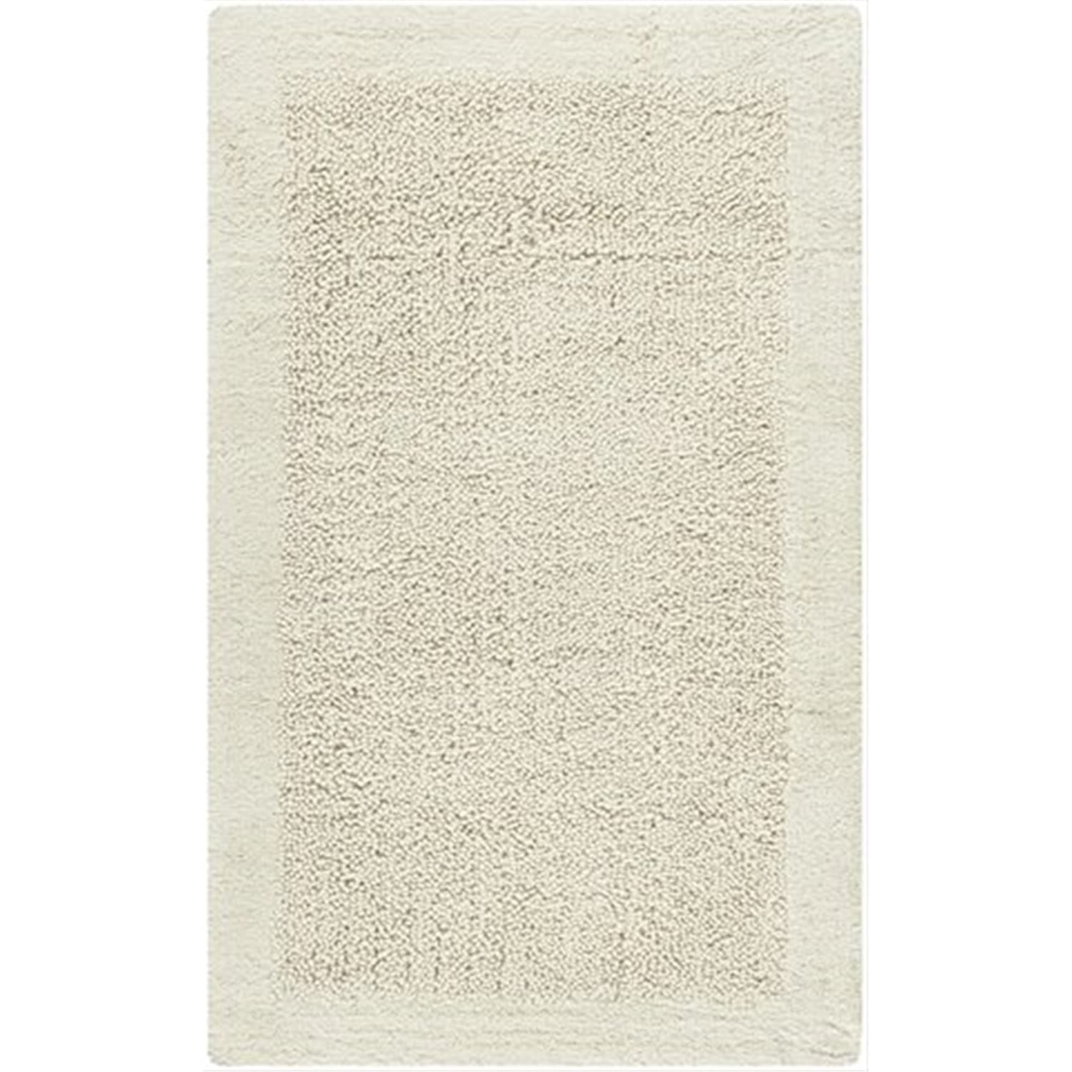Plush Master Bath Rug Size: 21" x 34", Color: Natural/Natural