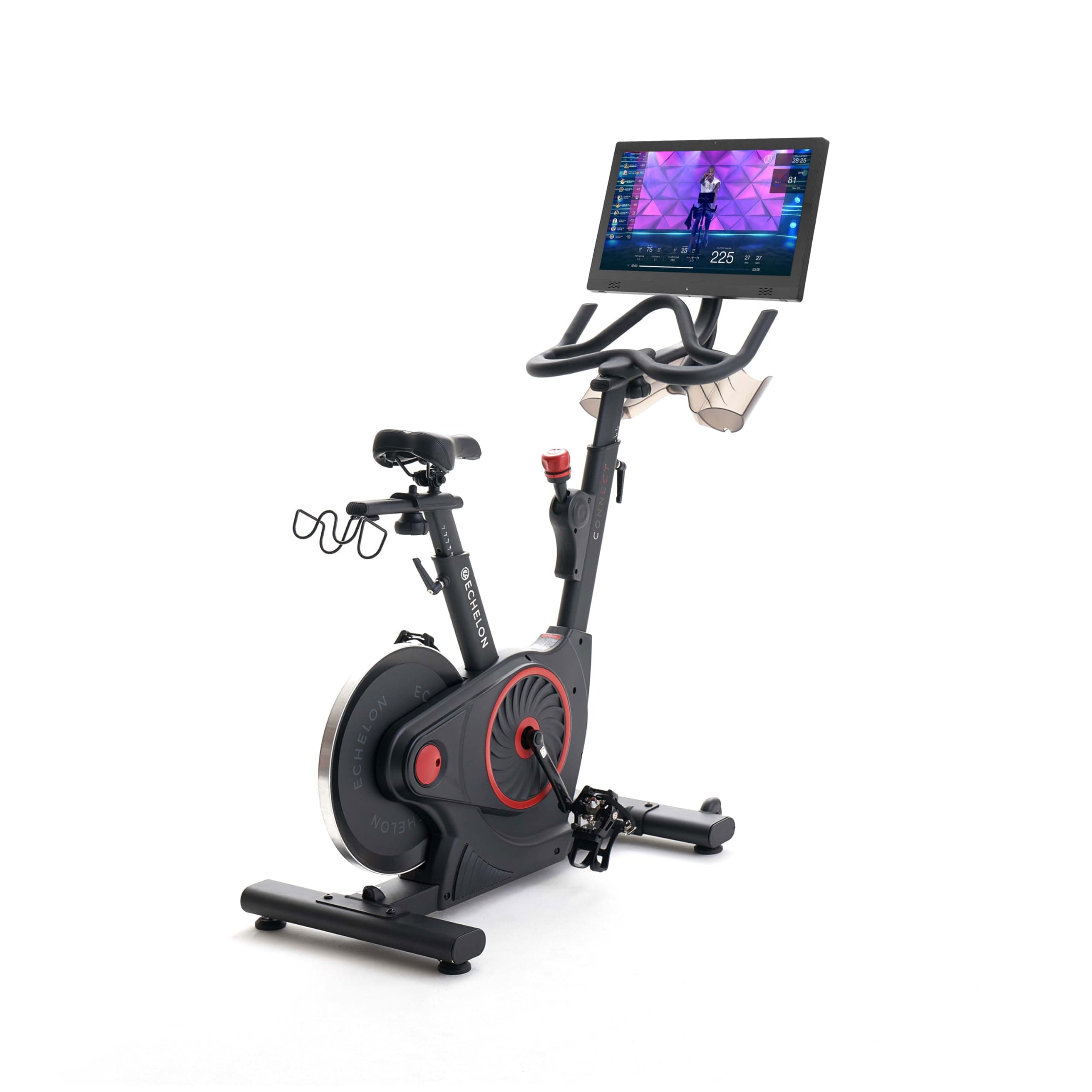 Fitness - Exercise Bike - Smart Connect Workout Bike - Magnetic Resistance Mechanism - Stationary Bikes with Speed Monitor & Adjustable Seat - Indoor Bike - Bluetooth Connectivity -136 KG
