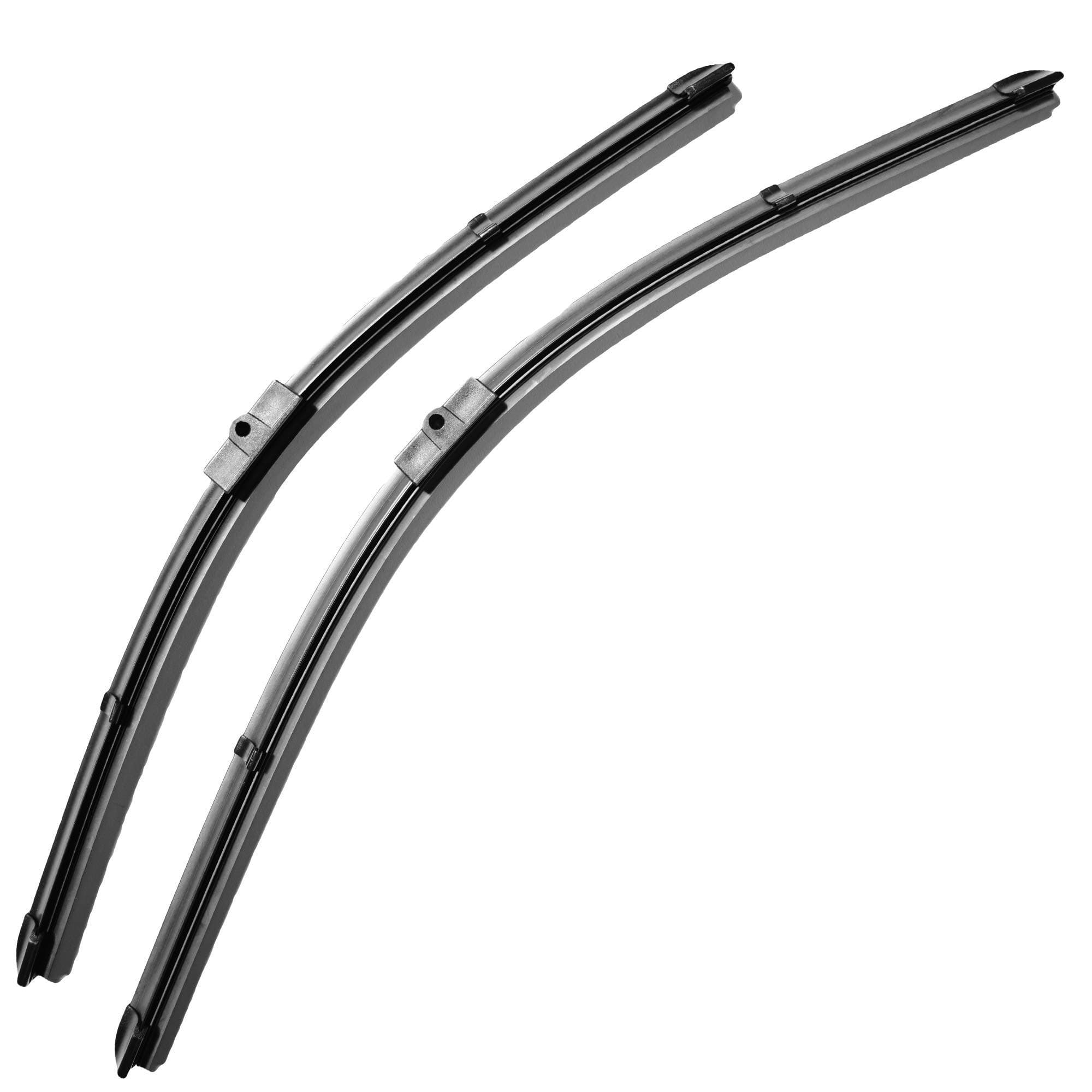 RenModus/flat aero windscreen Side pin fittment Front Wiper blades Side pin 28" 26" Flat