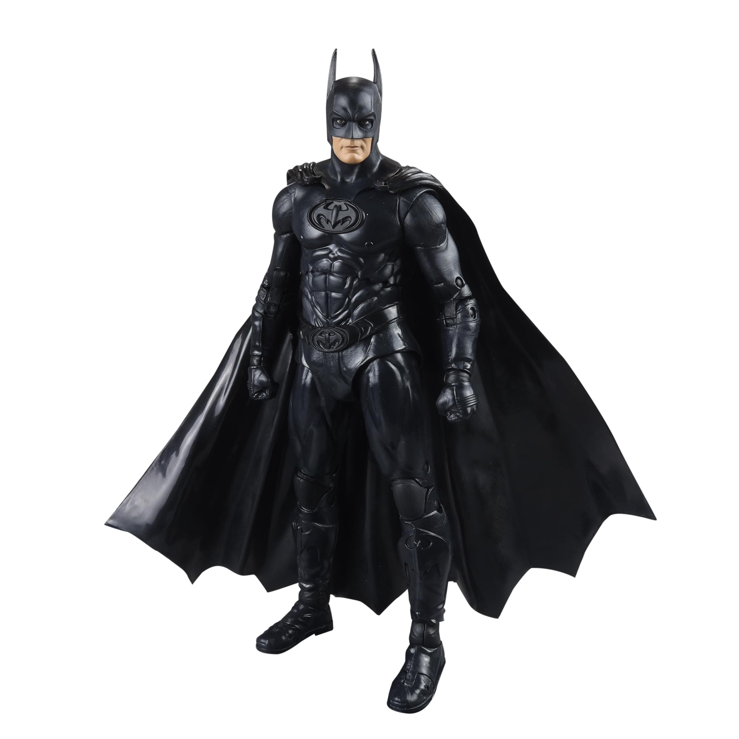 Toys DC Multiverse Batman 7in Figure with Mr. Freeze Build-A Part, Ultra Articulation, Collectible Art Card, and Icy Effects - Detailed Dynamic Duo Set for Collectors and DC Fans