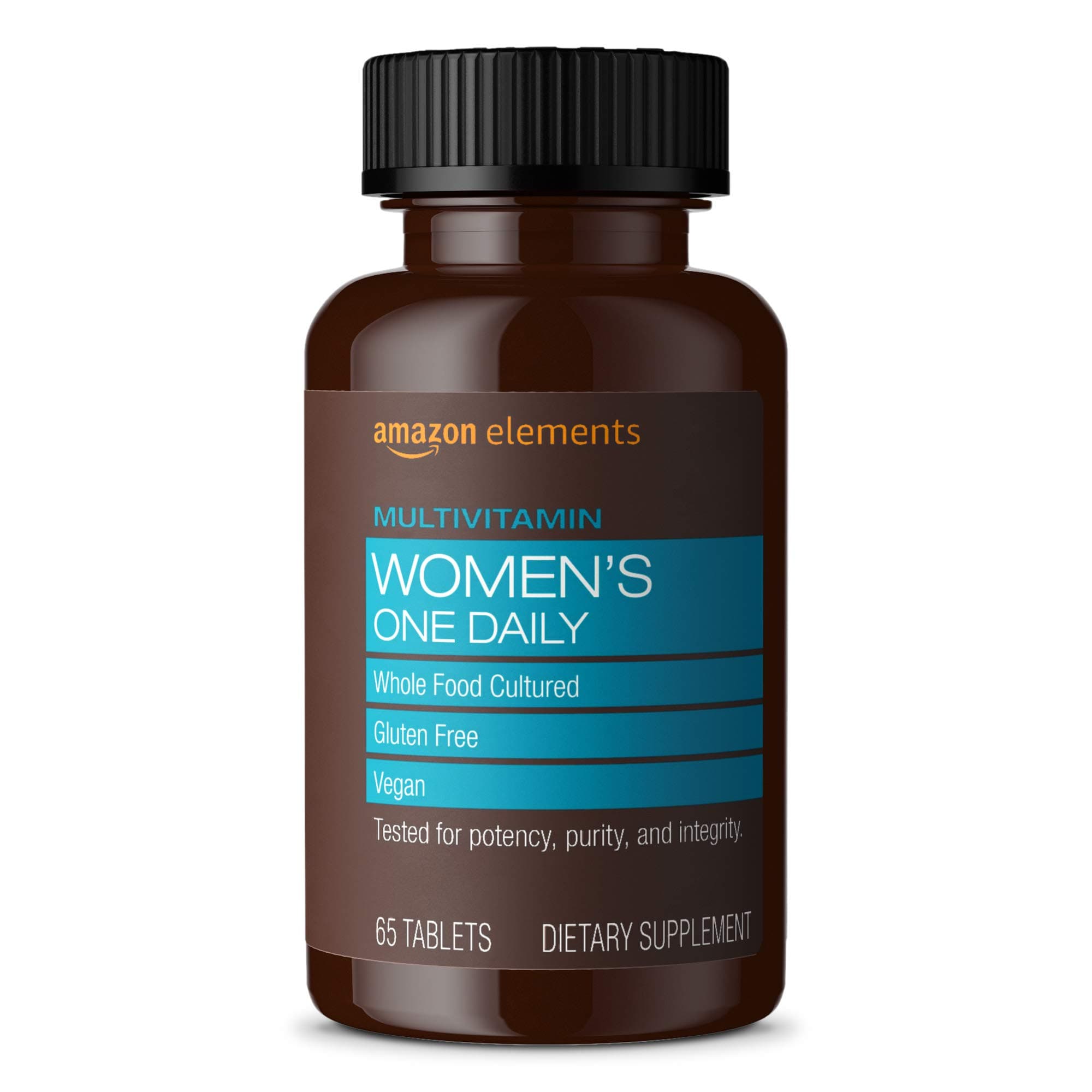 Women’s One Daily Multivitamin, 59% Whole Food Cultured, Vegan, 65 Tablets, 2 month supply (Packaging may vary)