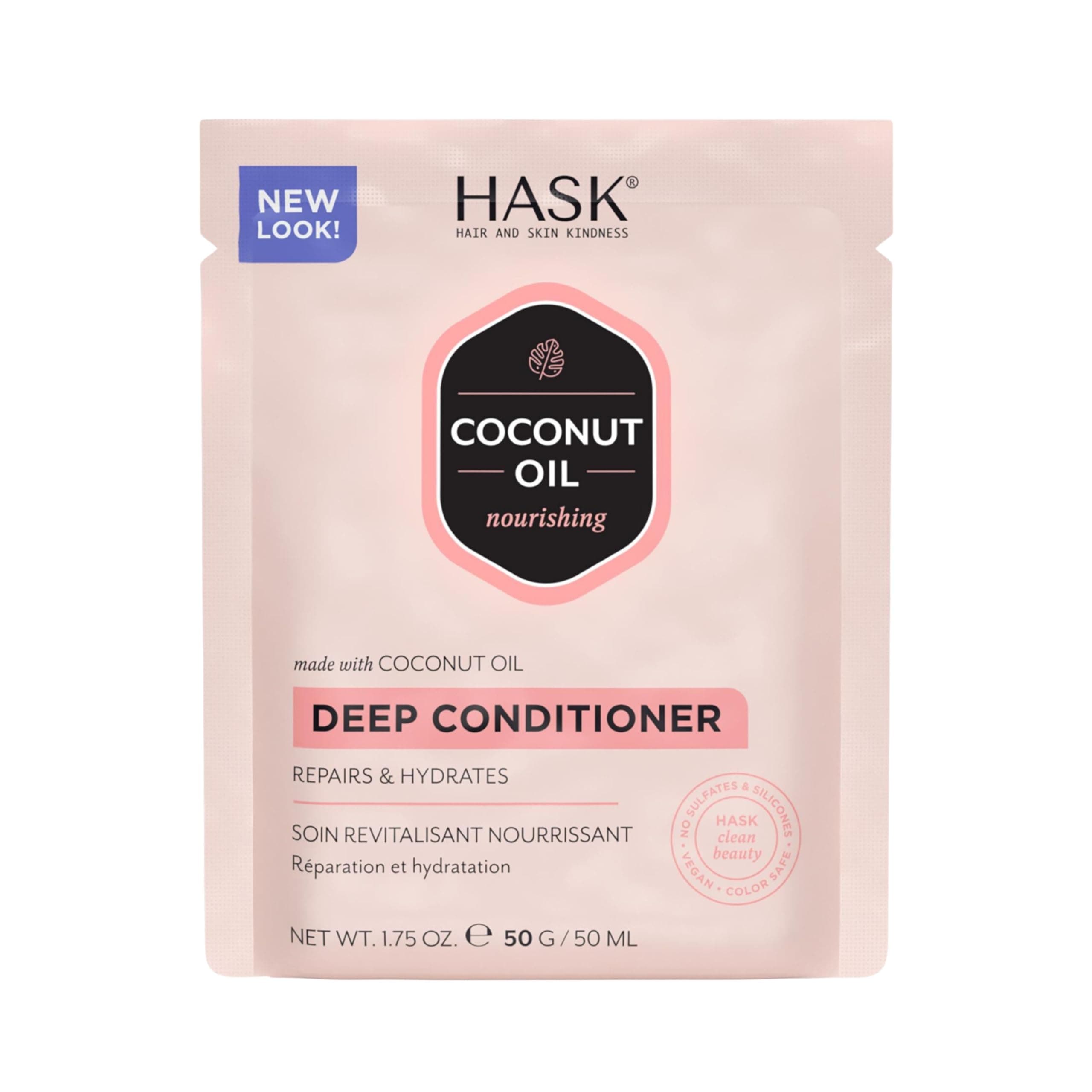 Coconut Deep Conditioner Treatment, nourishing for all hair types, colour safe, and cruelty-free - 1 50mL Packette