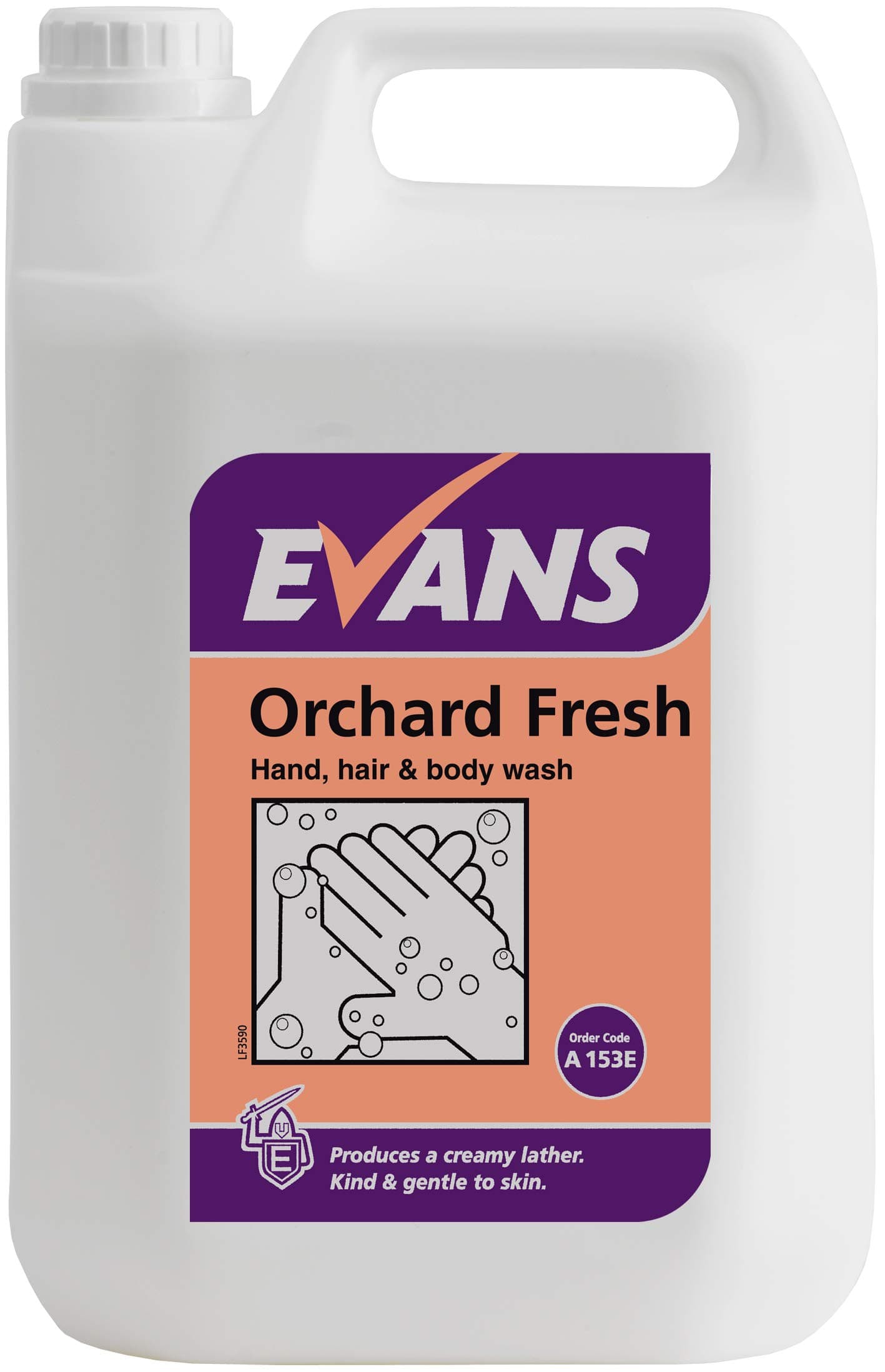 Evans Orchard Fresh Hand, Hair and Body Wash 5 Litre A153EEV2
