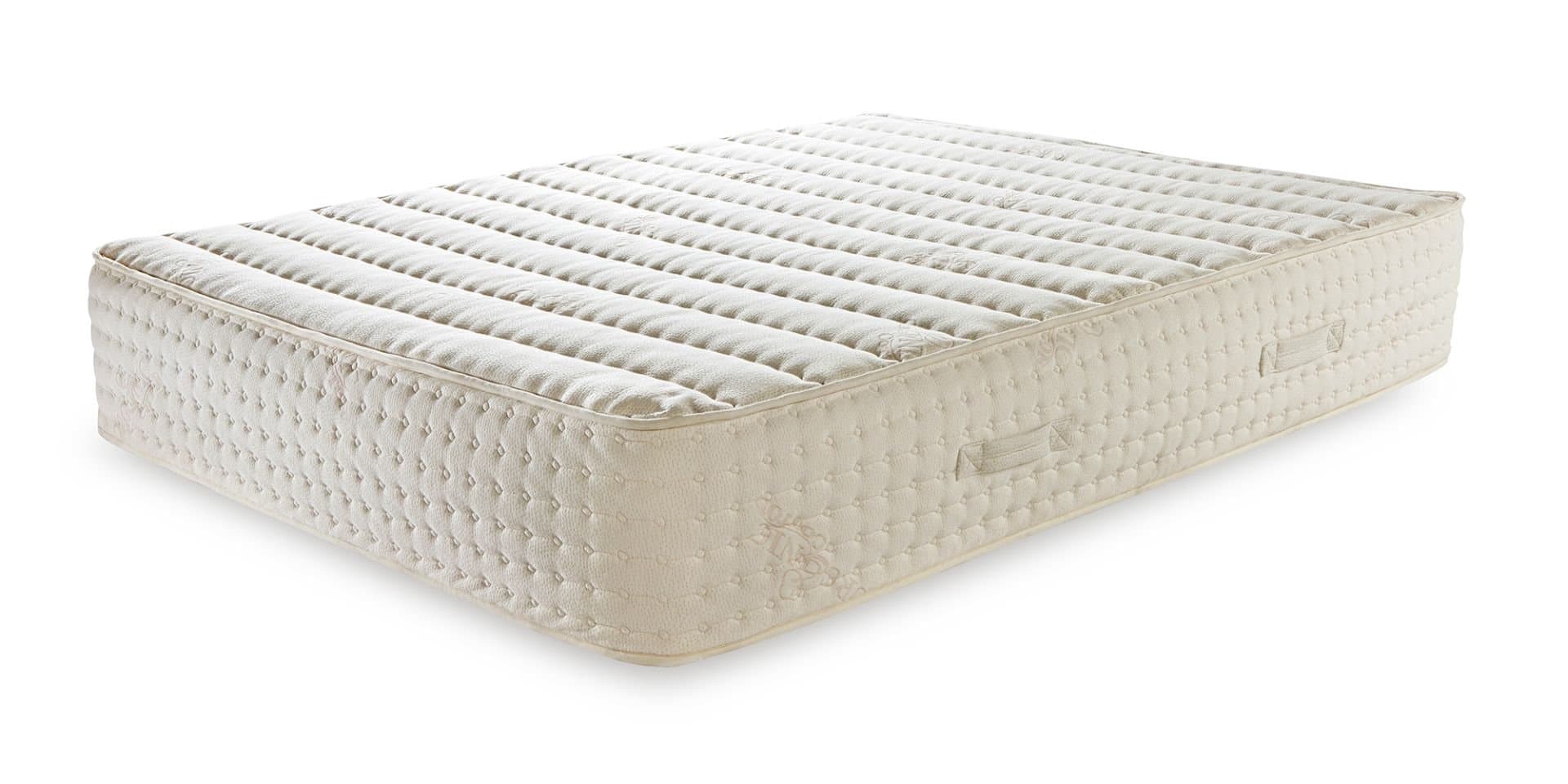 PlushBeds Botanical Bliss Latex Mattress, Split King, White
