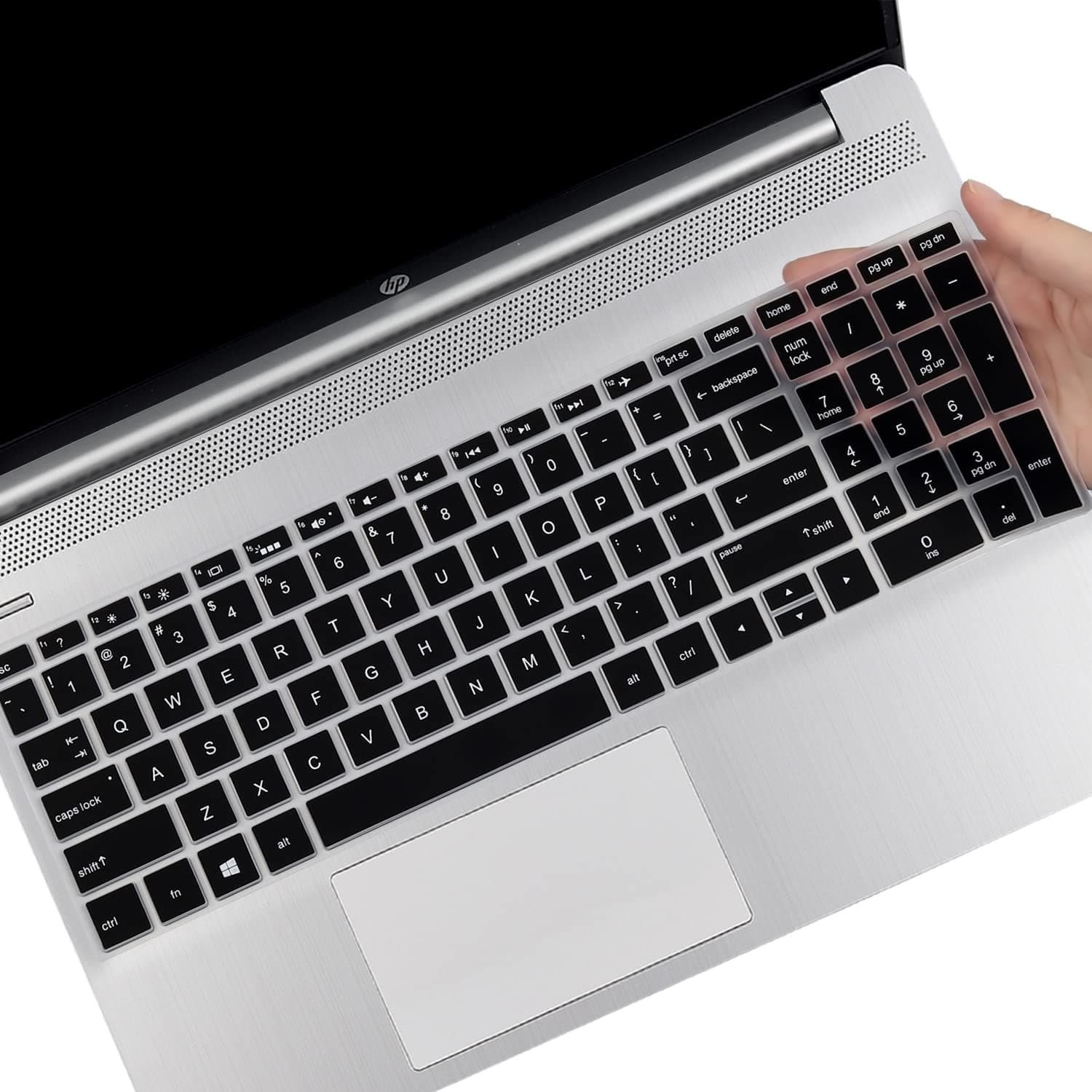 Keyboard Cover for 17.3 HP Laptop 17-by 17-bs/ca 17t-by400/by500 17-by4013dx 17-by0053cl 17-by4633dx 17-by3613dx 17-by1053dx 17-by0021dx by4061nr by3053cl by3065st by4623dx(Not Fit 17-cn/cp/cw/ch/cr)