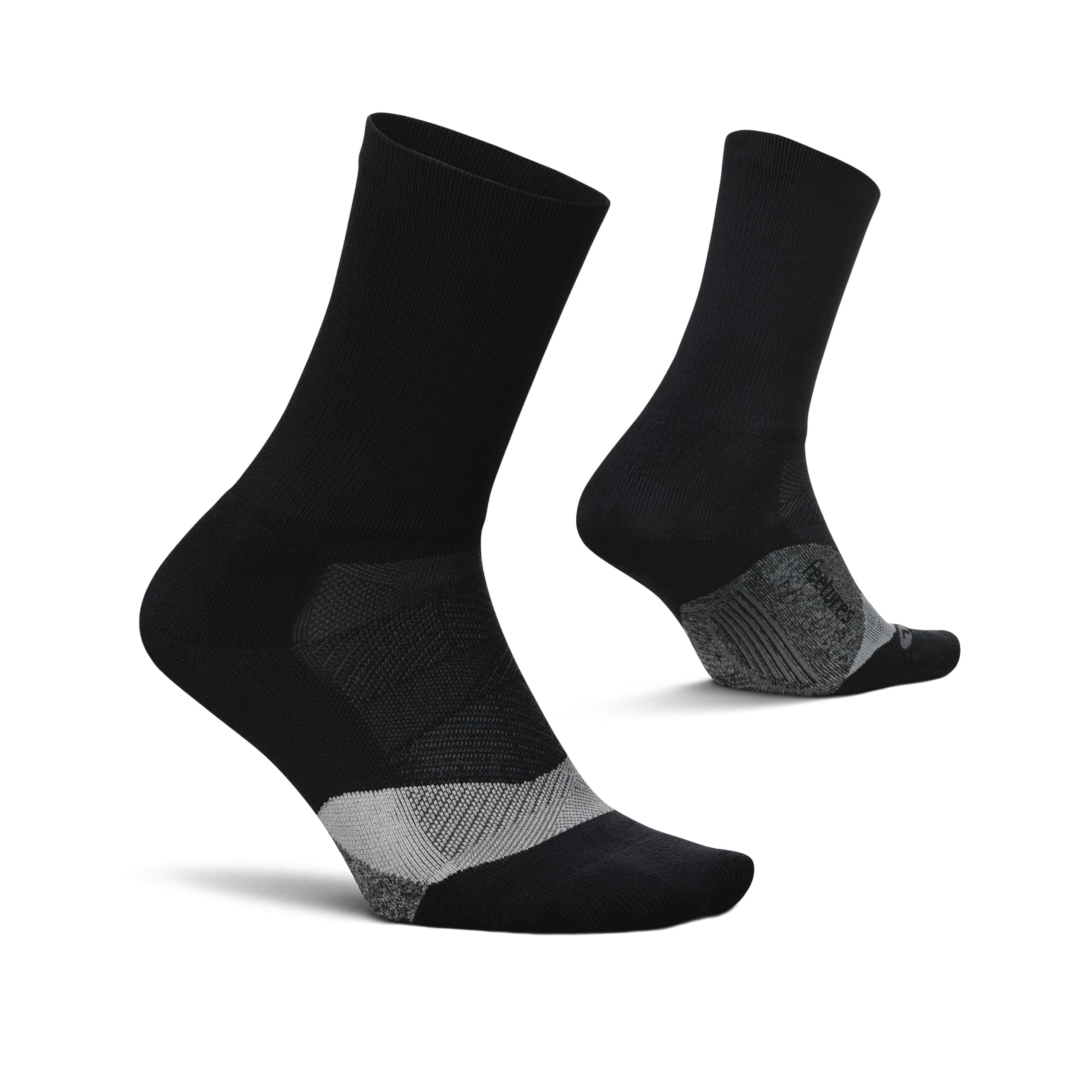 Feetures Elite Light Cushion Mini Crew Sock - Sport Sock with Targeted Compression