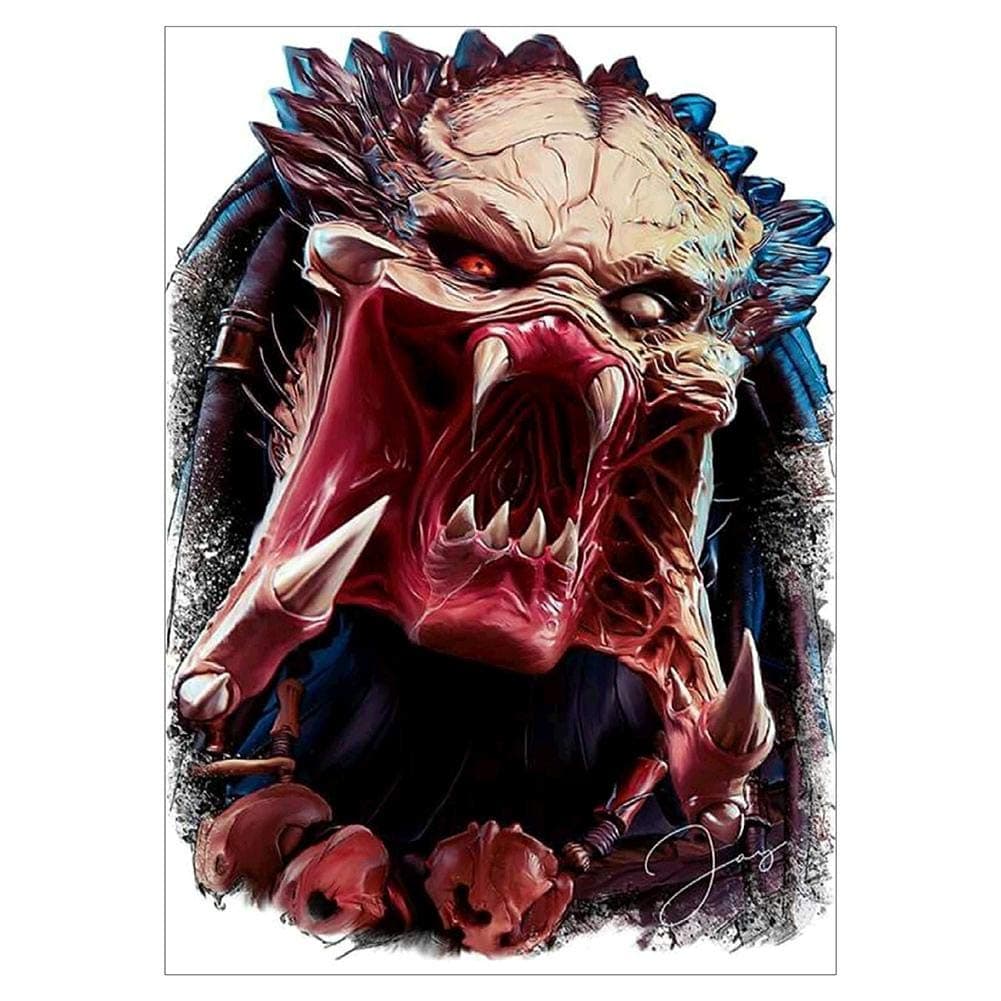 Diamond Art 5D DIY Full Drill Diamond Painting Skull Cross Stitch Embroidery Kit (A401)