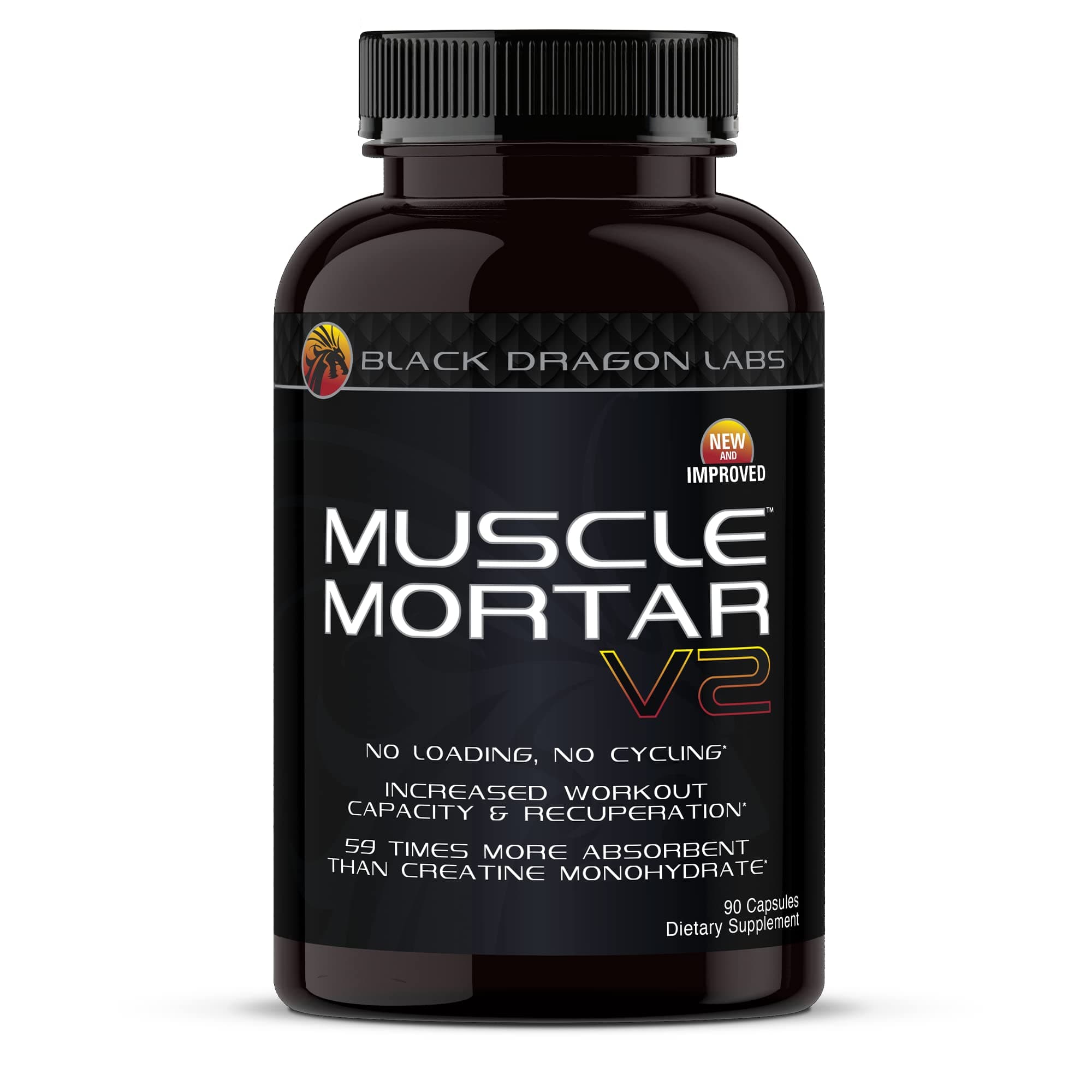 Muscle Mortar Creatine HCL | Increase Strength & Endurance | 30 Servings
