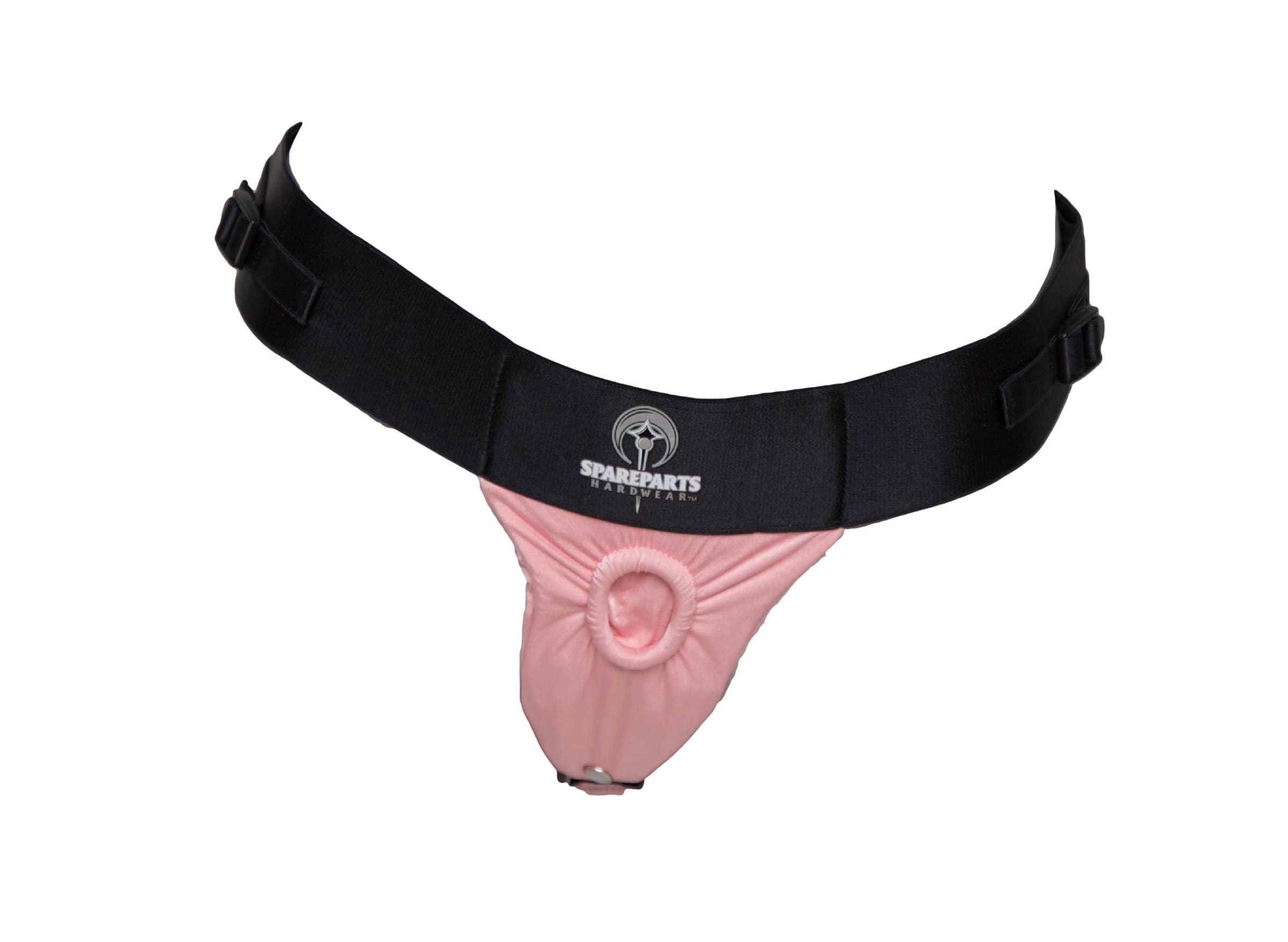 SpareParts Theo Harness Pink Size A - Belt 20-50inch Hips Single Strap FBA