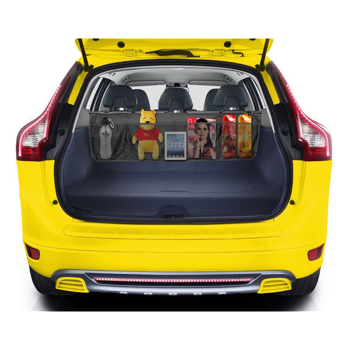 Oetoe BackSeat/Trunk Organizer - 5 Pocket Auto Interior, Perfect Car Organizer, Trunk Organizer, Backseat Organizer, Multipurpose Cargo Accessories Organizer, Back Seat Storage Organizer